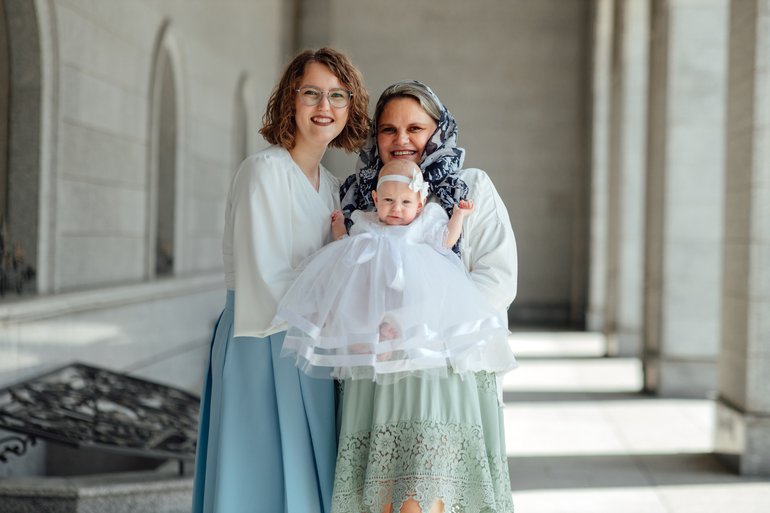 Таинство крещения Ассоль, храм Святой Троицы