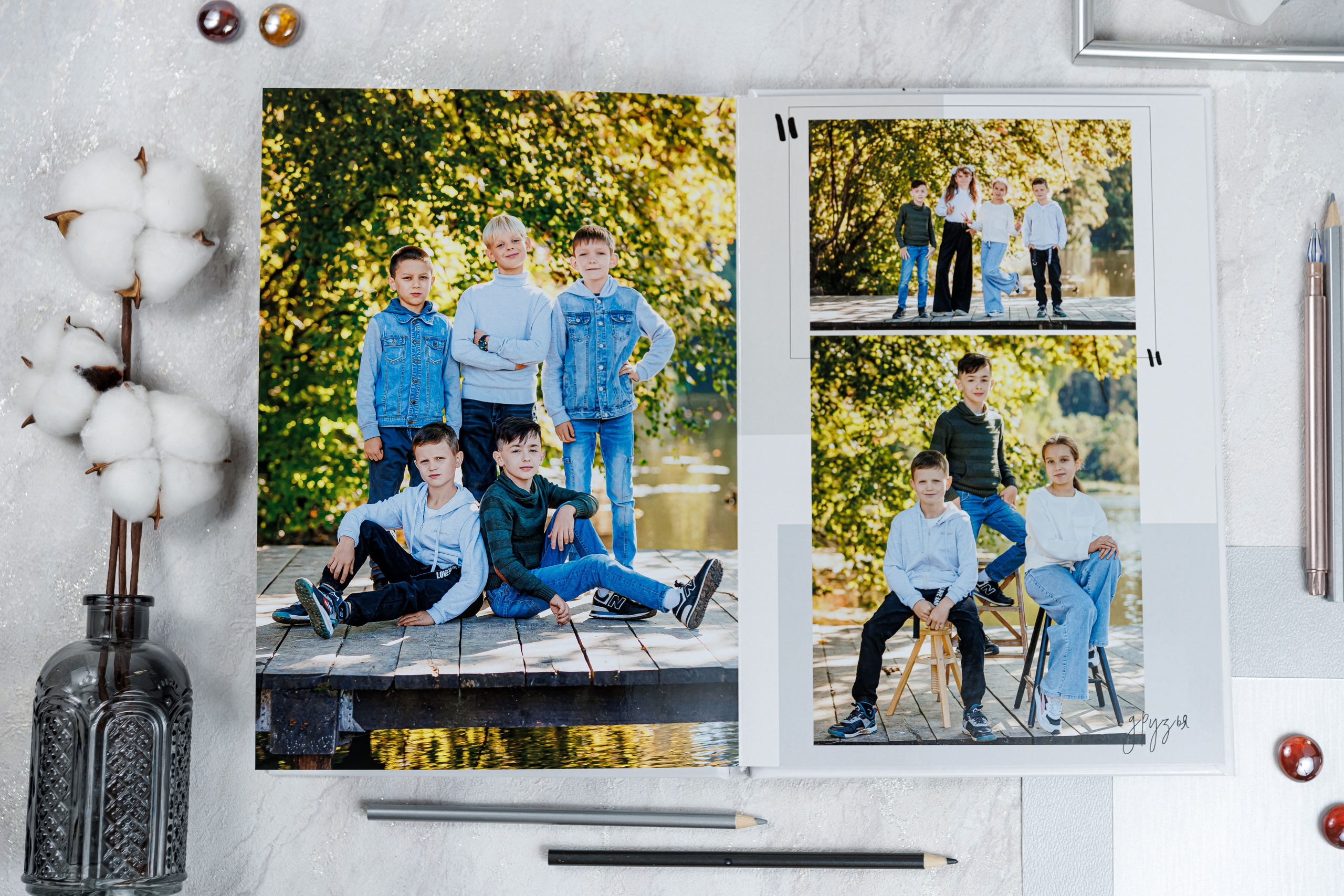 Выпускные альбомы 4 класс. Семейный и детский фотограф Комина Елена, Власиха, Одинцово