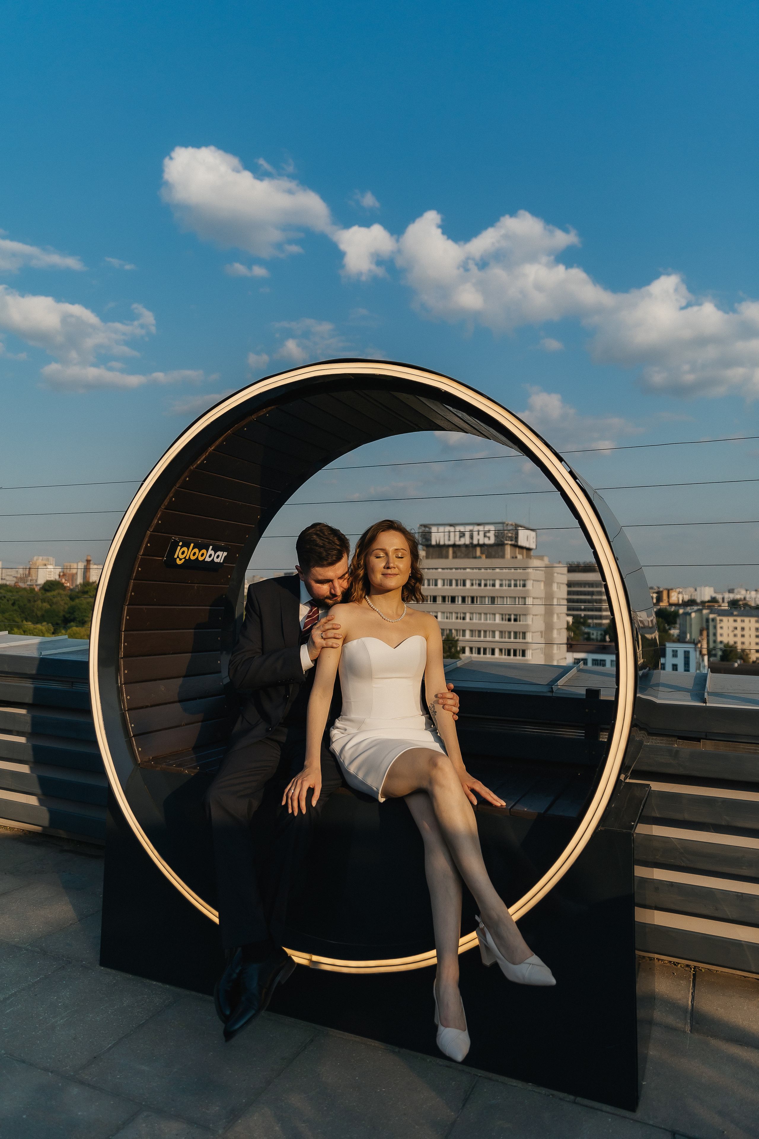 Свадьба в Иглу бар, свадебная съемка в Igloobar Москва