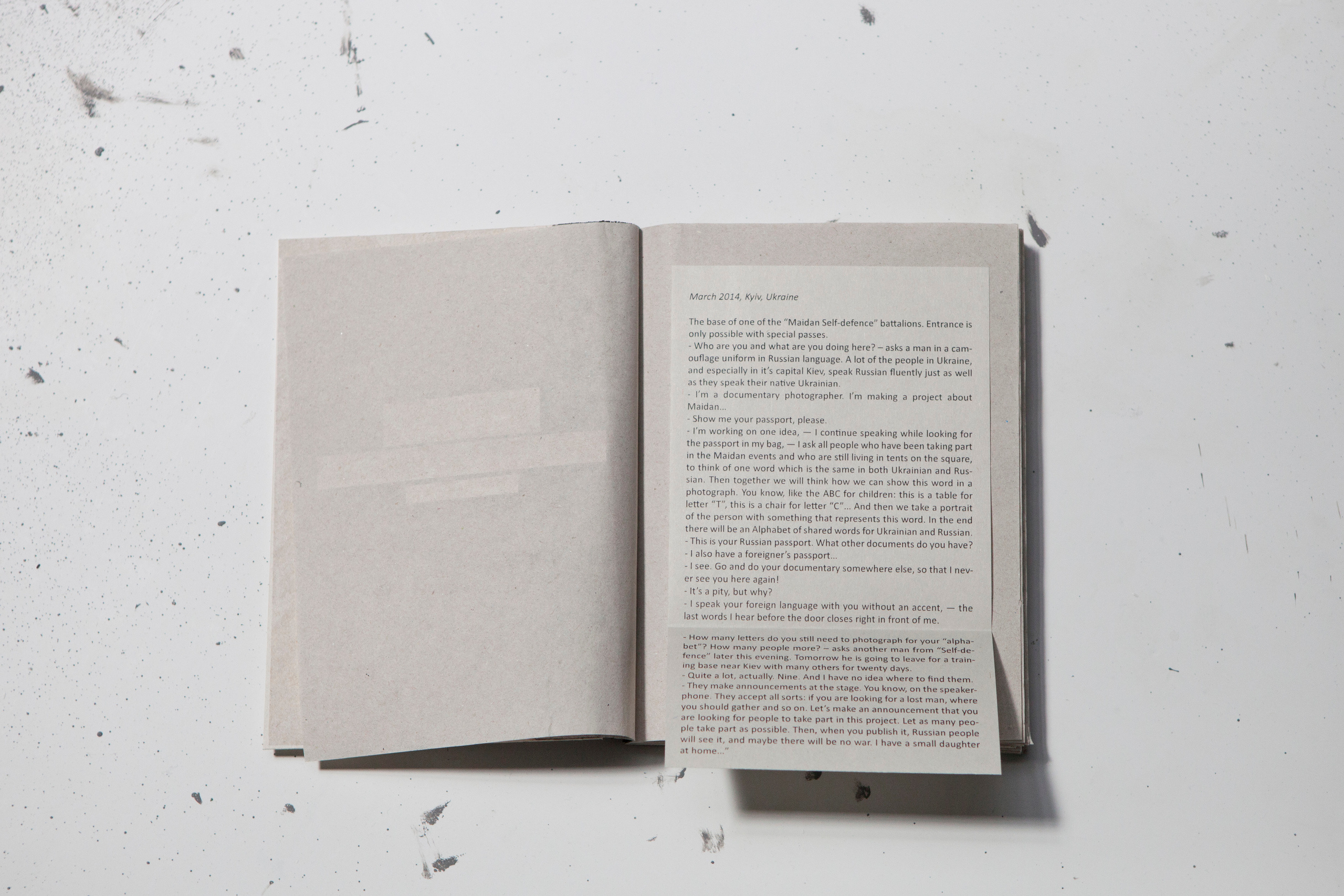 The Alphabet of Shared Words. Jana Romanova