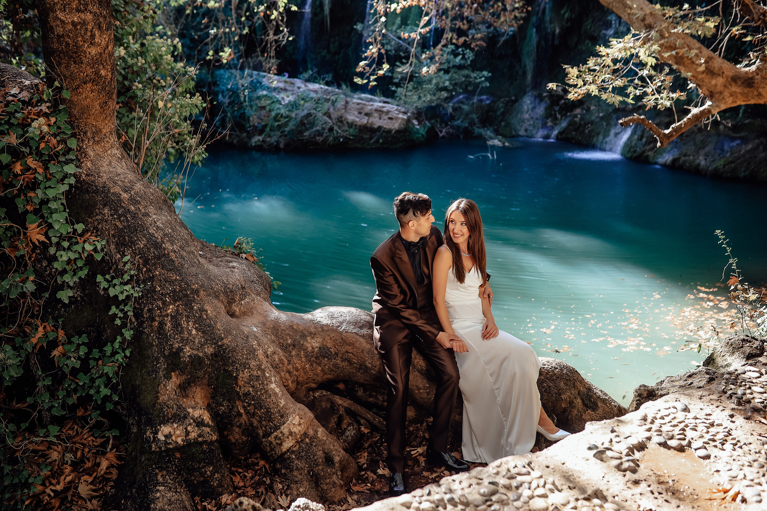 Photoshooting at Kurshunlu waterfall