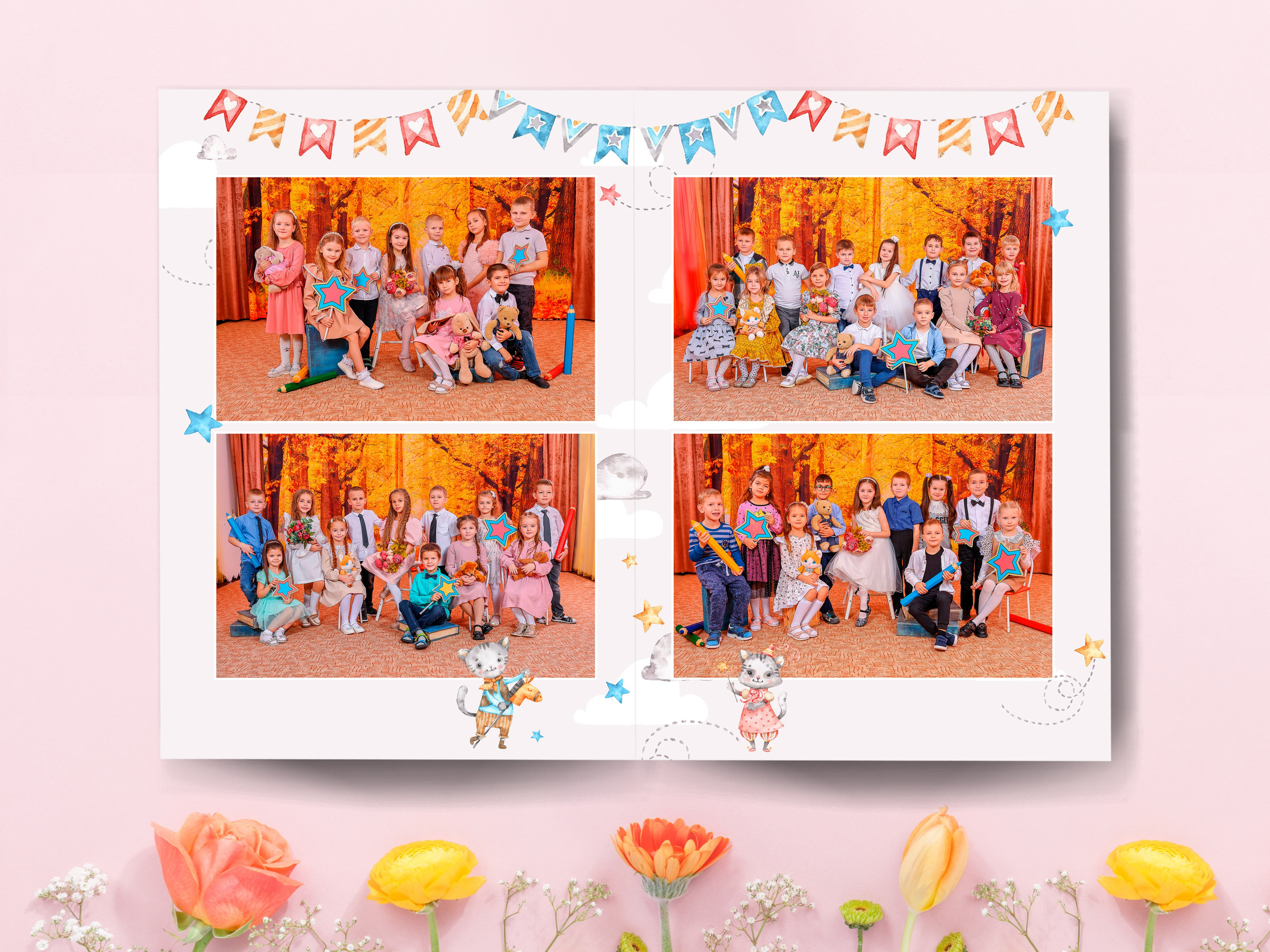 3 разворота. Школьный фотограф в Краснодаре Дидик Ольга