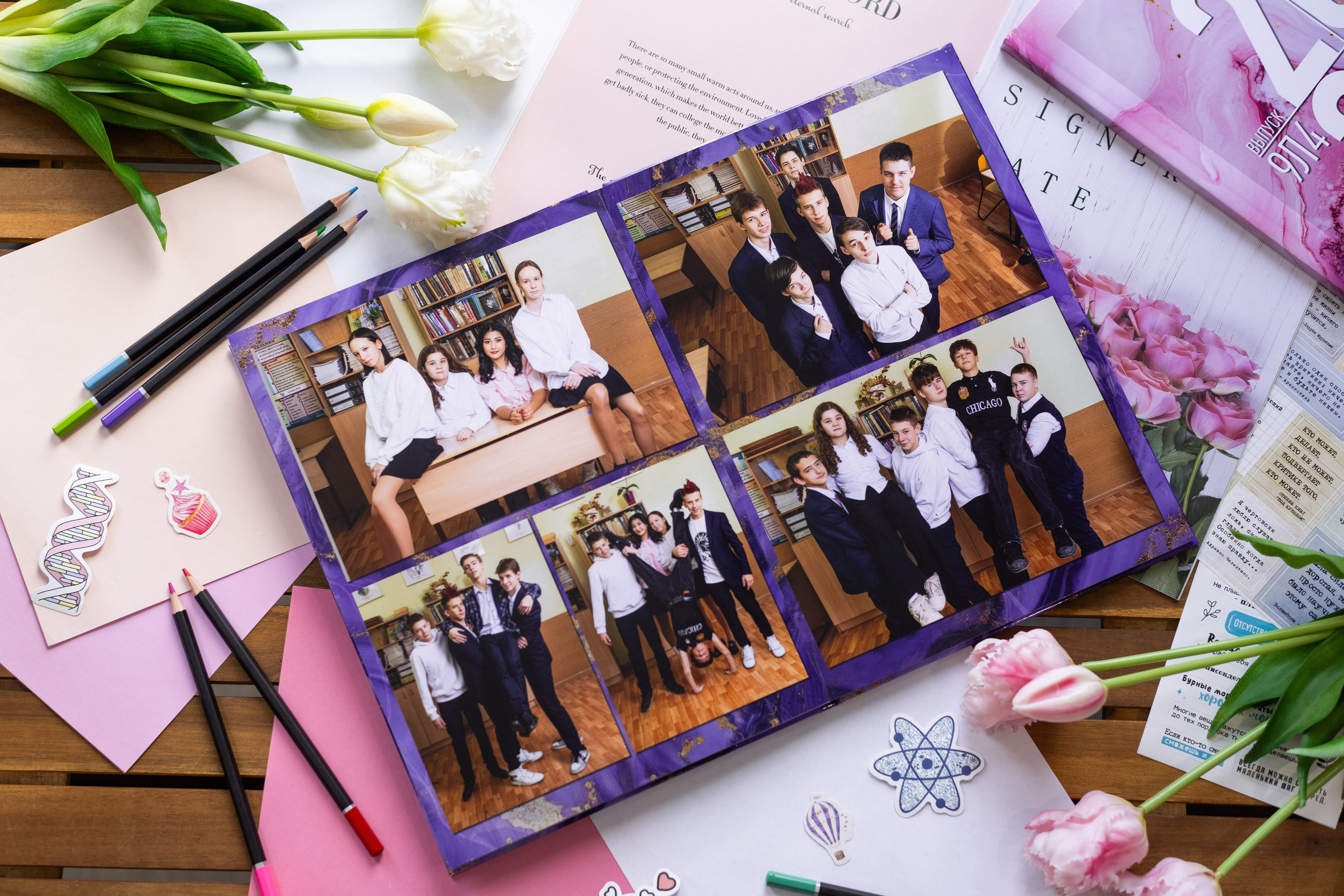 Альбом на 10 разворотов. Выпускные альбомы в Подольске Москве и МО