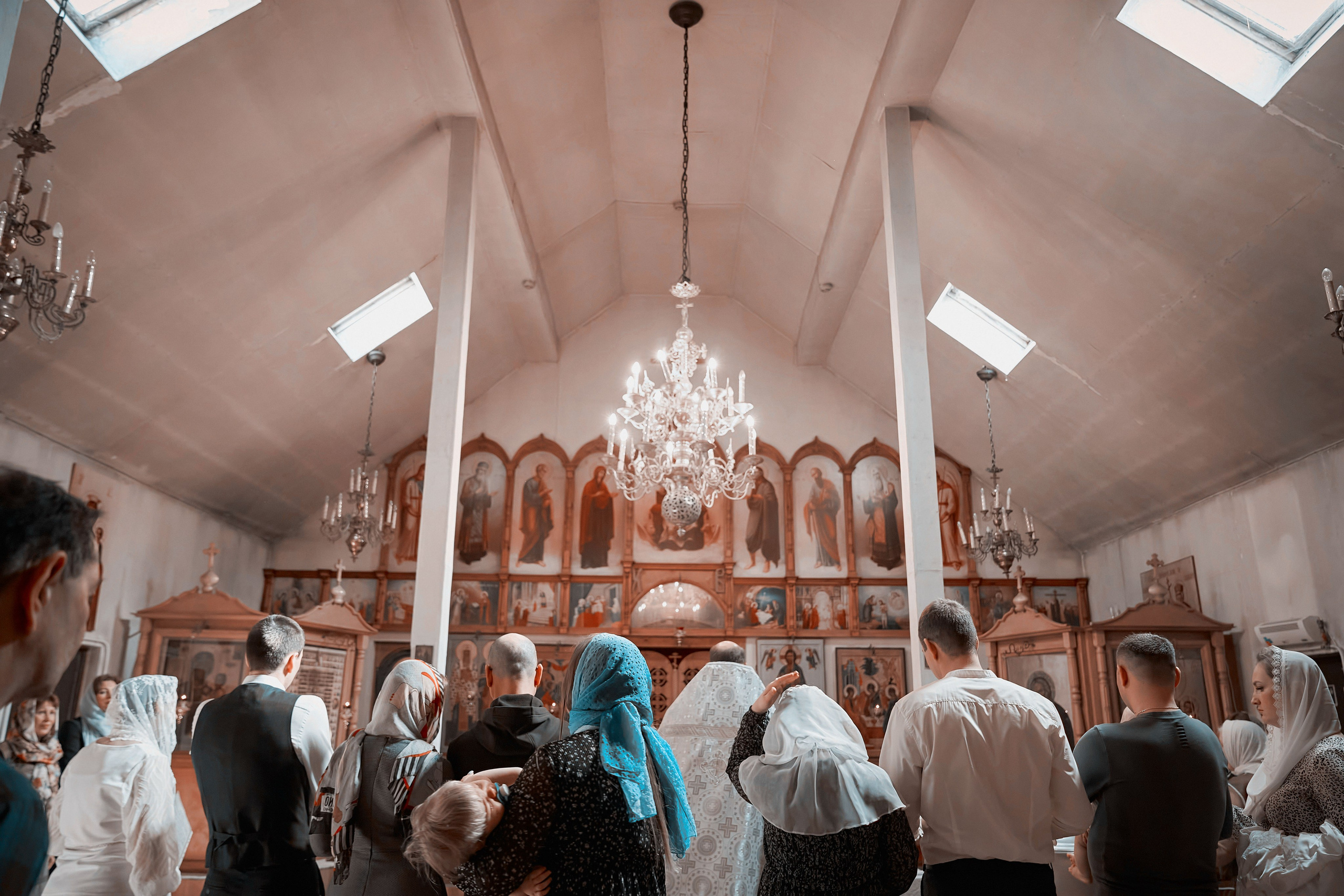 Крещение в Храме иконы Божией Матери «Утоли моя печали» в Марьине