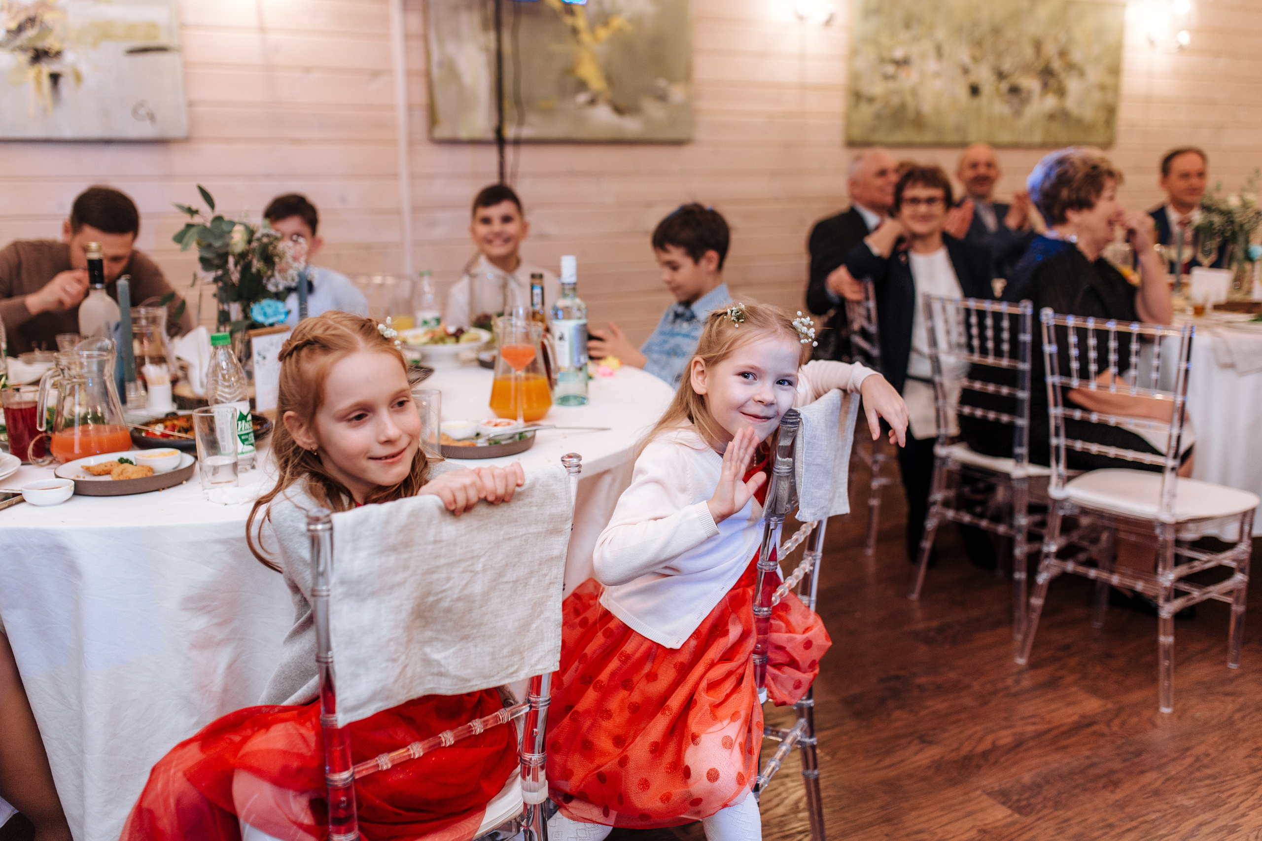Свадебный банкет. Фотограф Москва и Московская область
