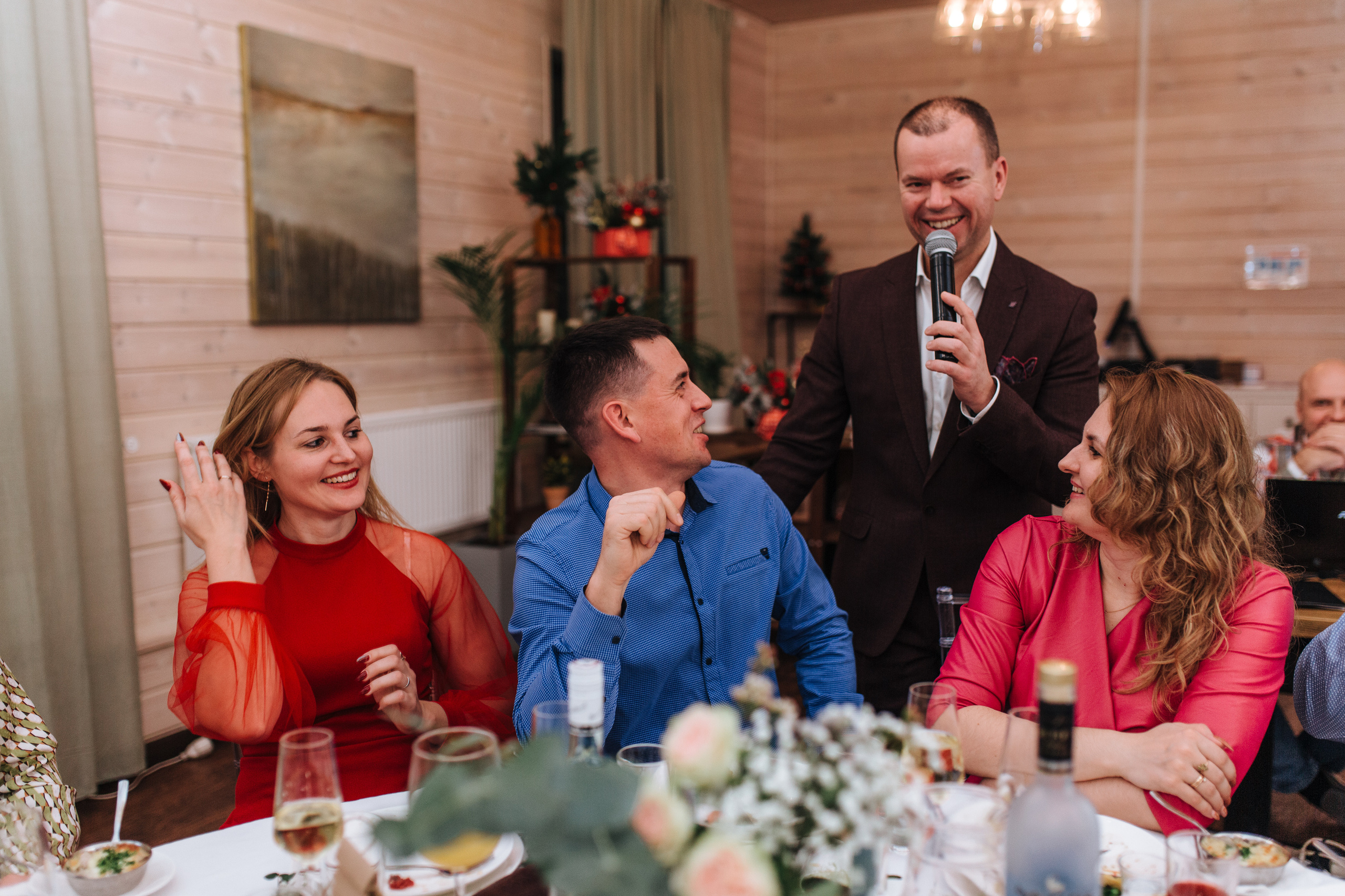 Свадебный банкет. Фотограф Москва и Московская область