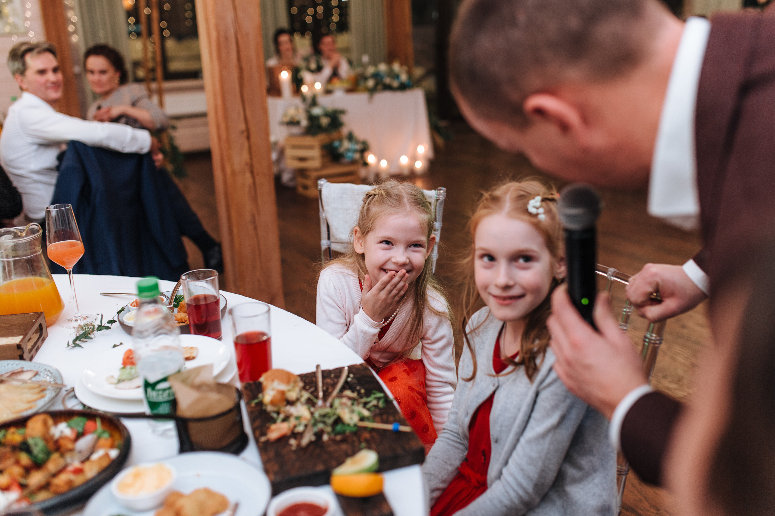 Свадебный банкет. Фотограф Москва и Московская область