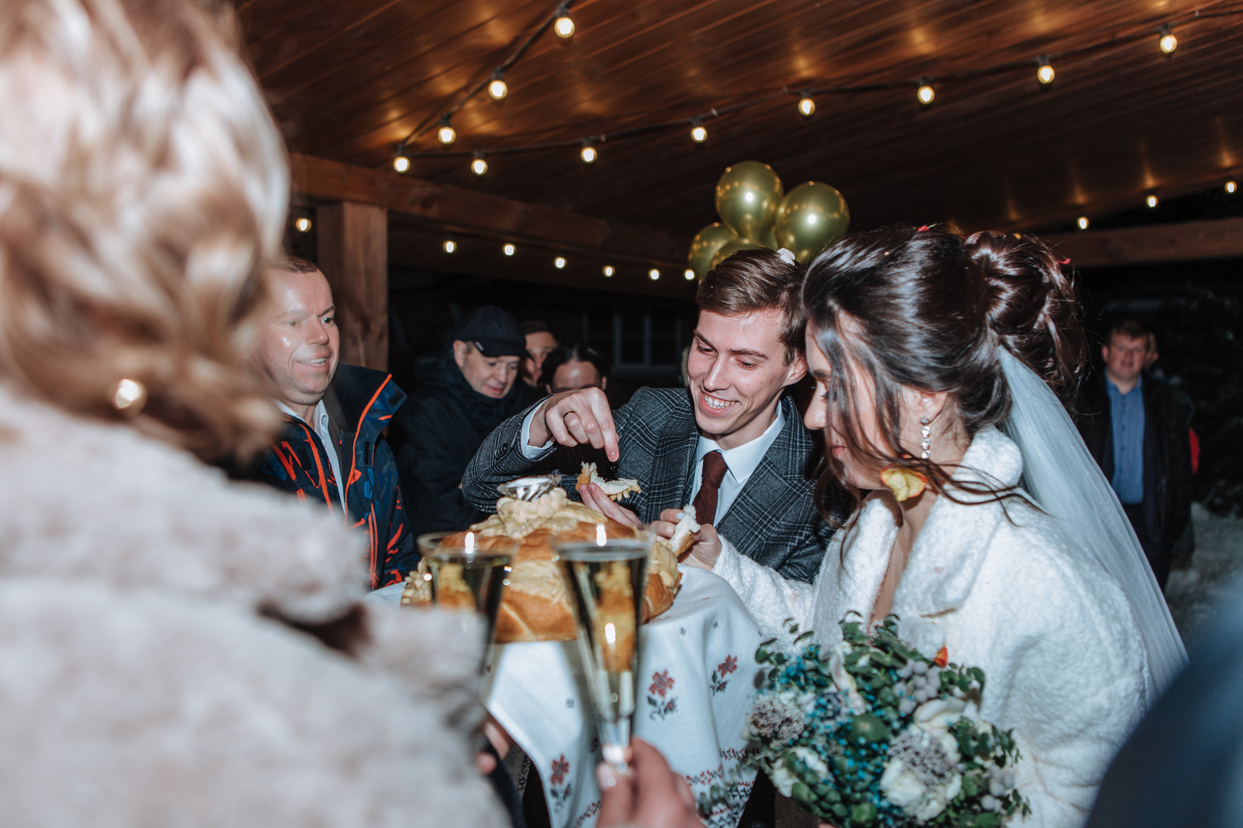 Свадебный банкет. Фотограф Москва и Московская область