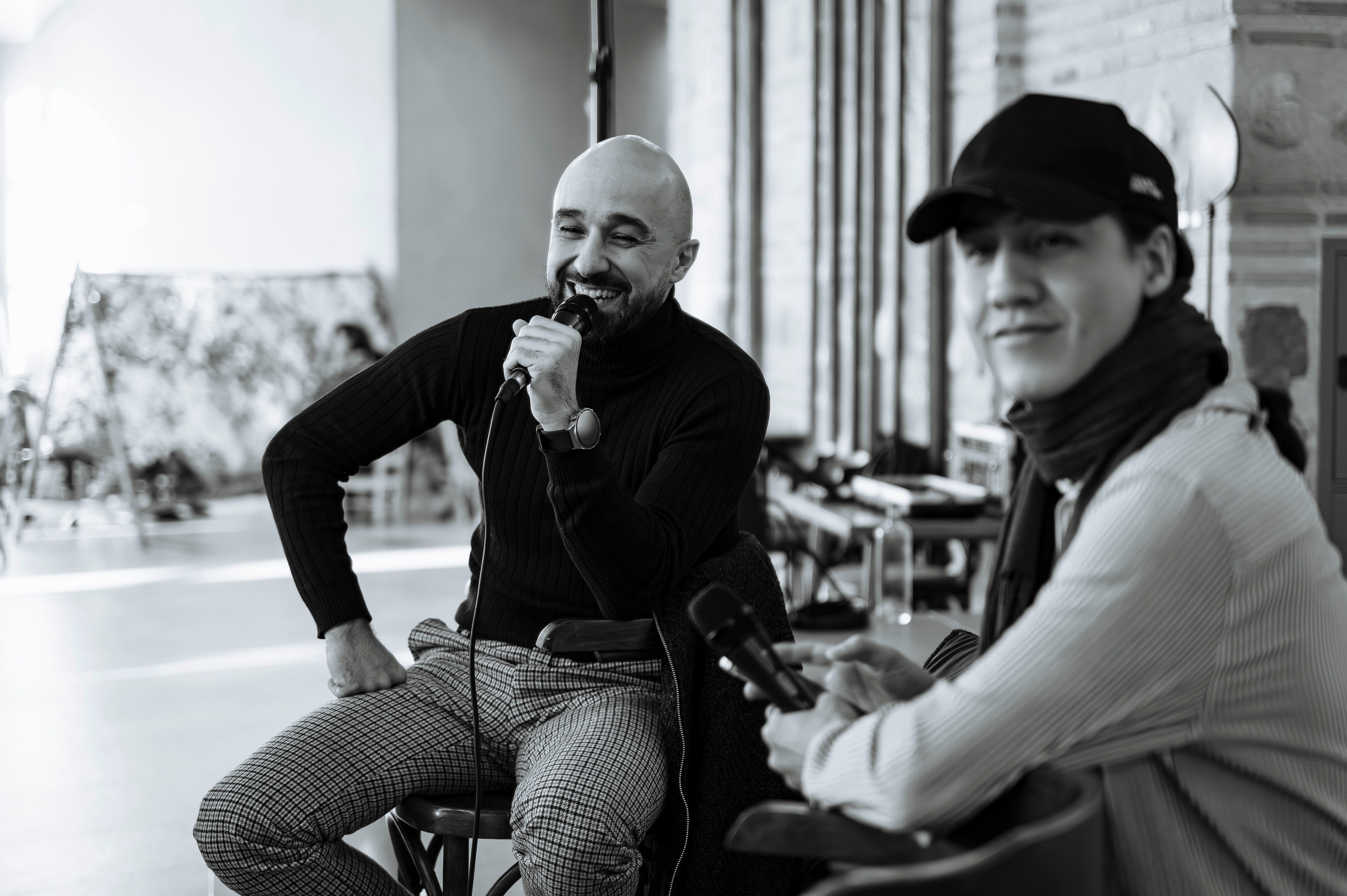 ФАН встреча участников проекта FACTOR.BY: Ибрагима Карасова и Шамхала Хачатуряна. Фотограф Беларусь — Ольга Шаповалова (Жардецкая)