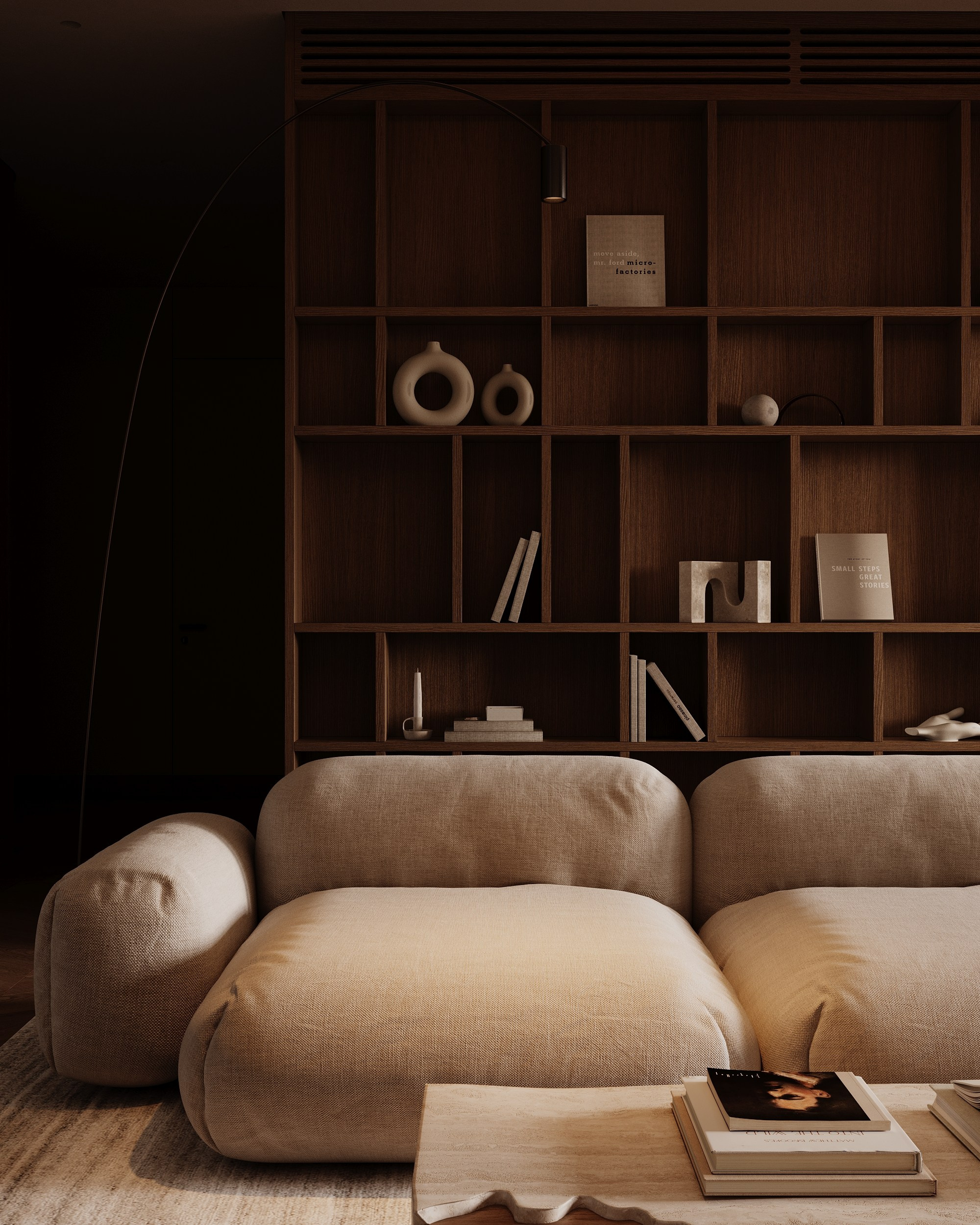 GARDEN QUARTERS. Interior 3D visualizer Liya Iskevich