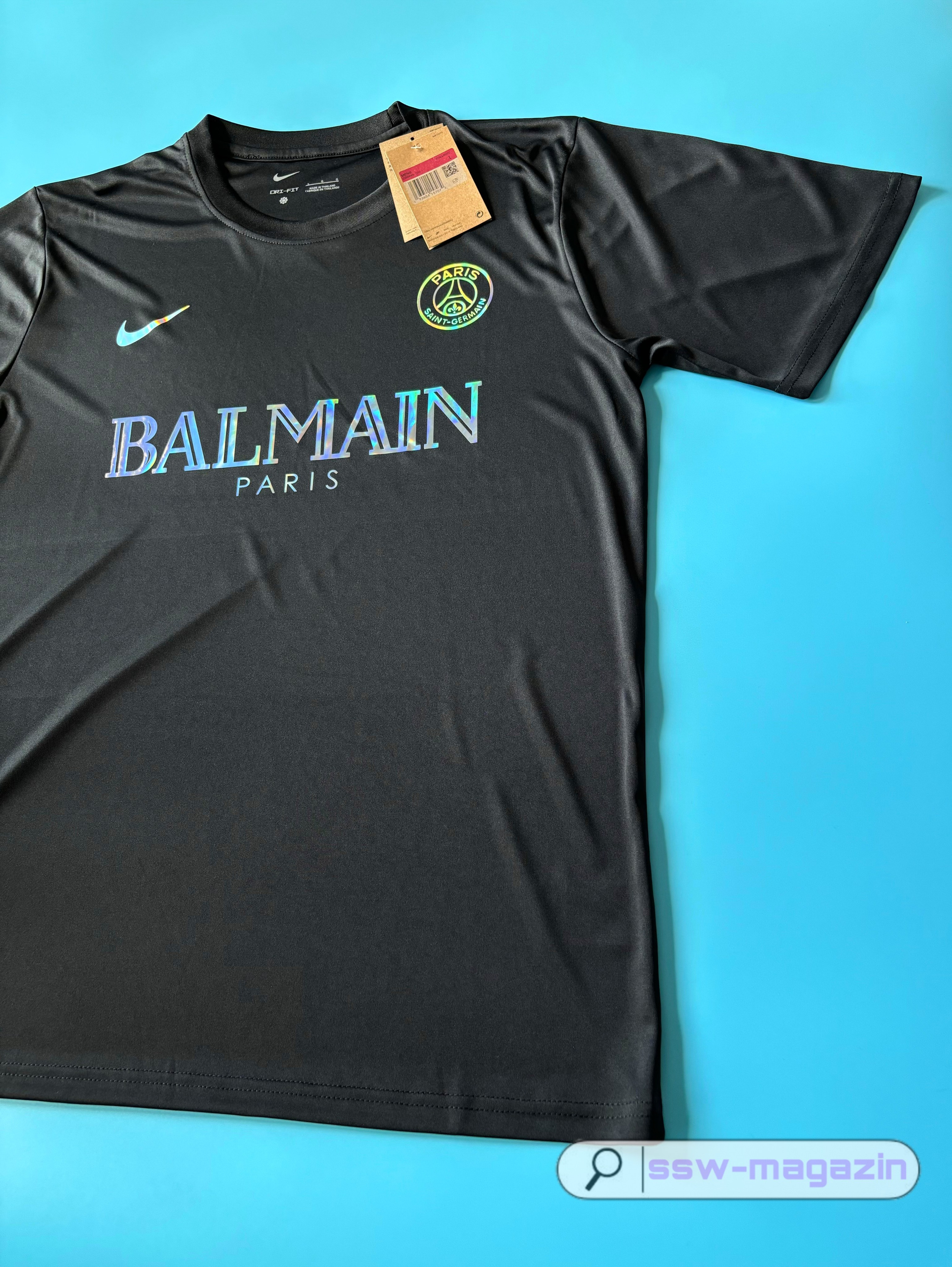 Футболка PSG 2023-2024 Balmain купить. Футбольный магазин — ssw_magazin