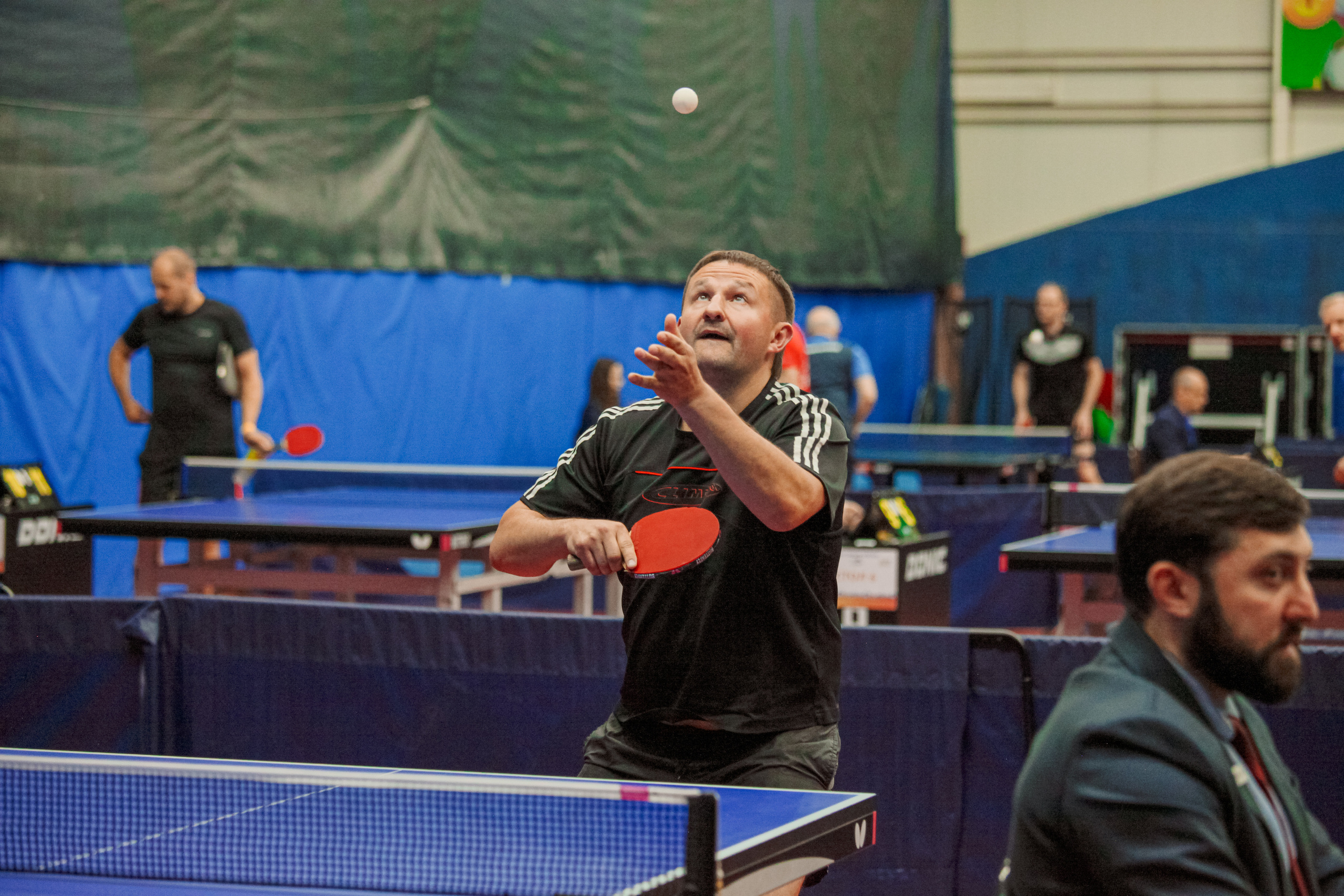 Чемпионат по настольному теннису. Репортажный, семейный, свадебный, портретный фотограф