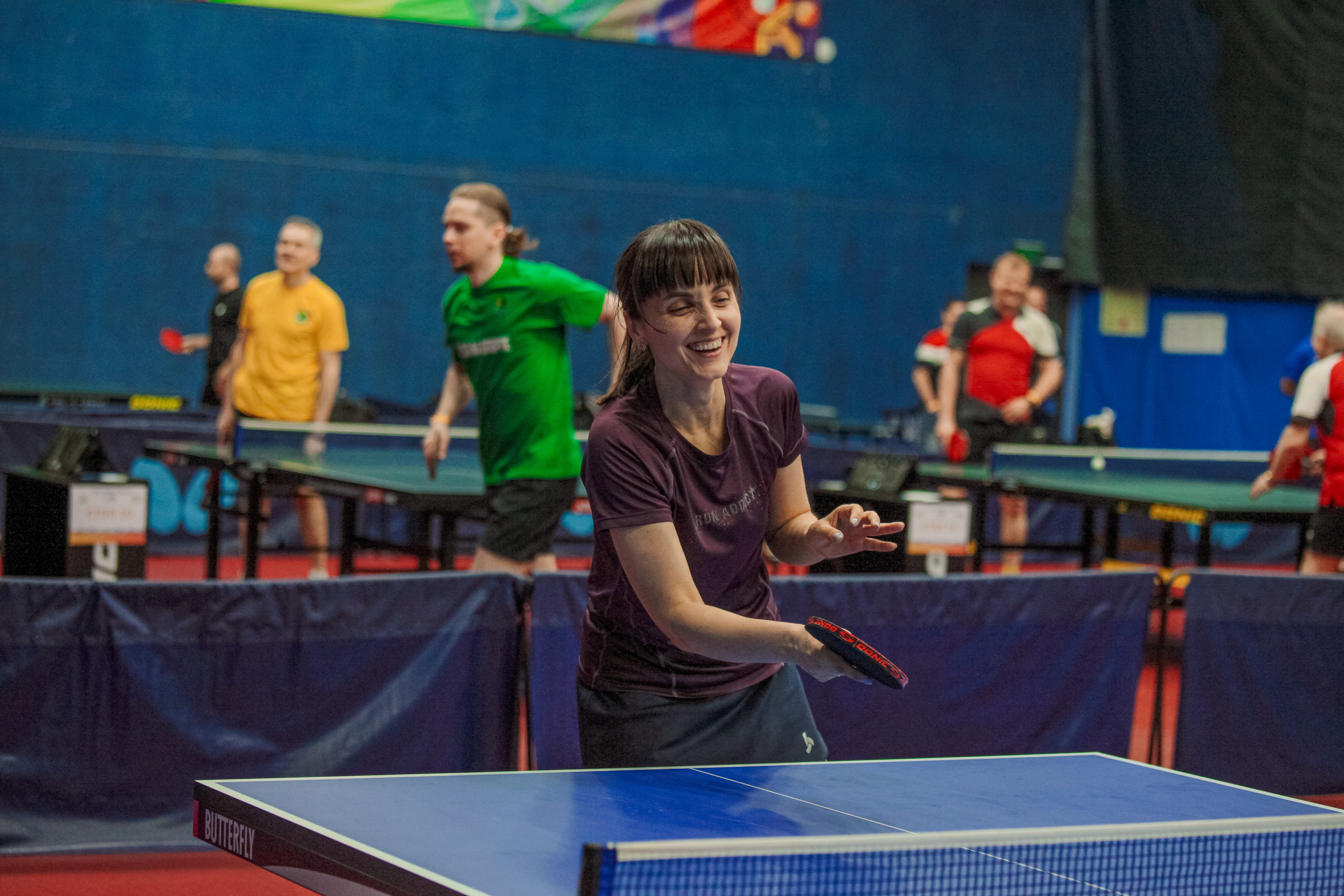 Чемпионат по настольному теннису. Репортажный, семейный, свадебный, портретный фотограф