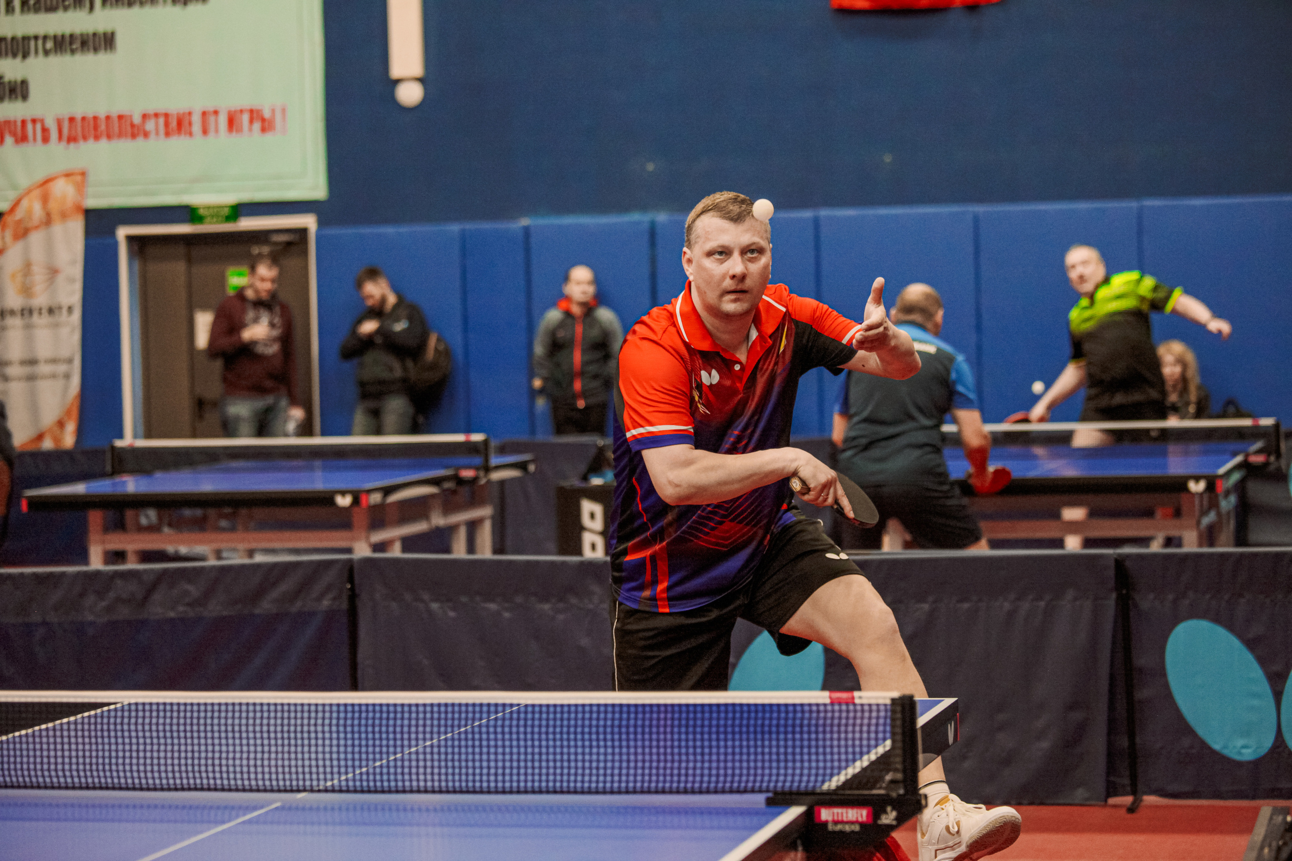 Чемпионат по настольному теннису. Репортажный, семейный, свадебный, портретный фотограф