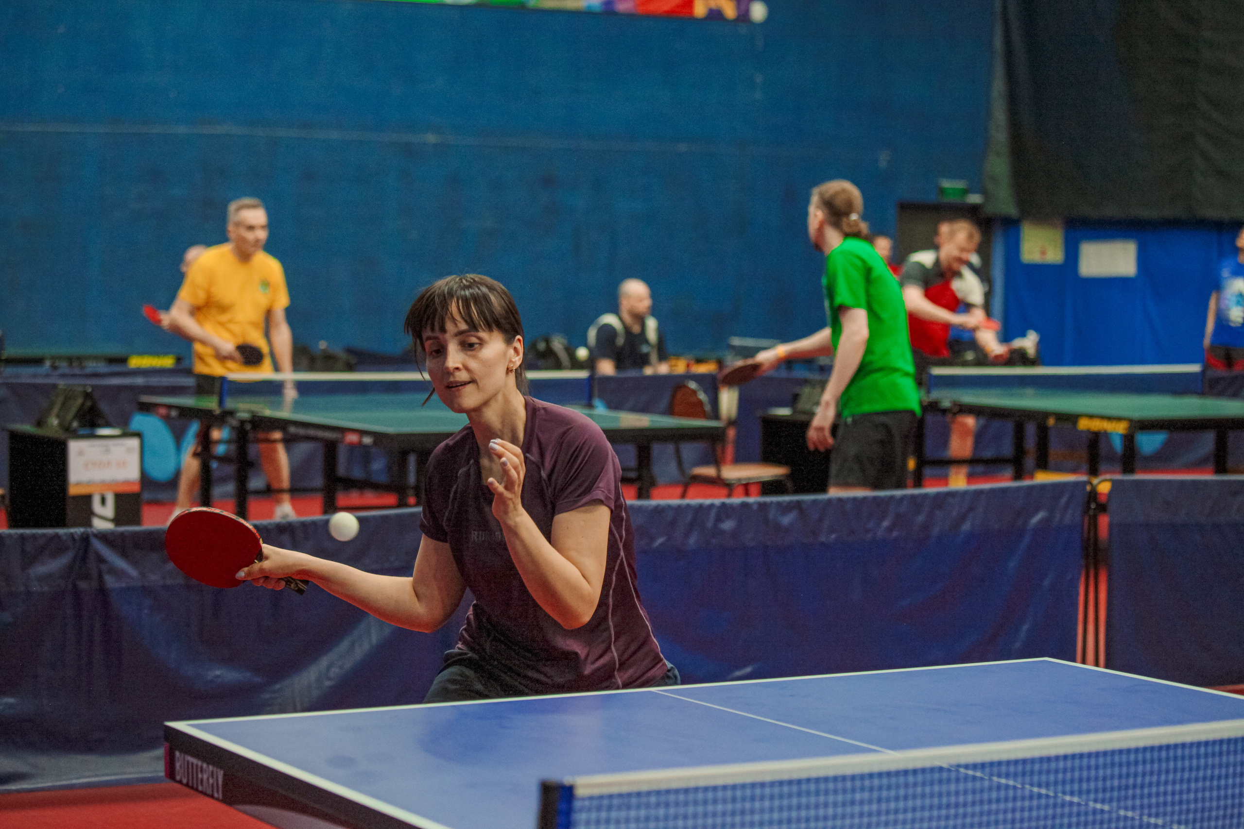 Чемпионат по настольному теннису. Репортажный, семейный, свадебный, портретный фотограф