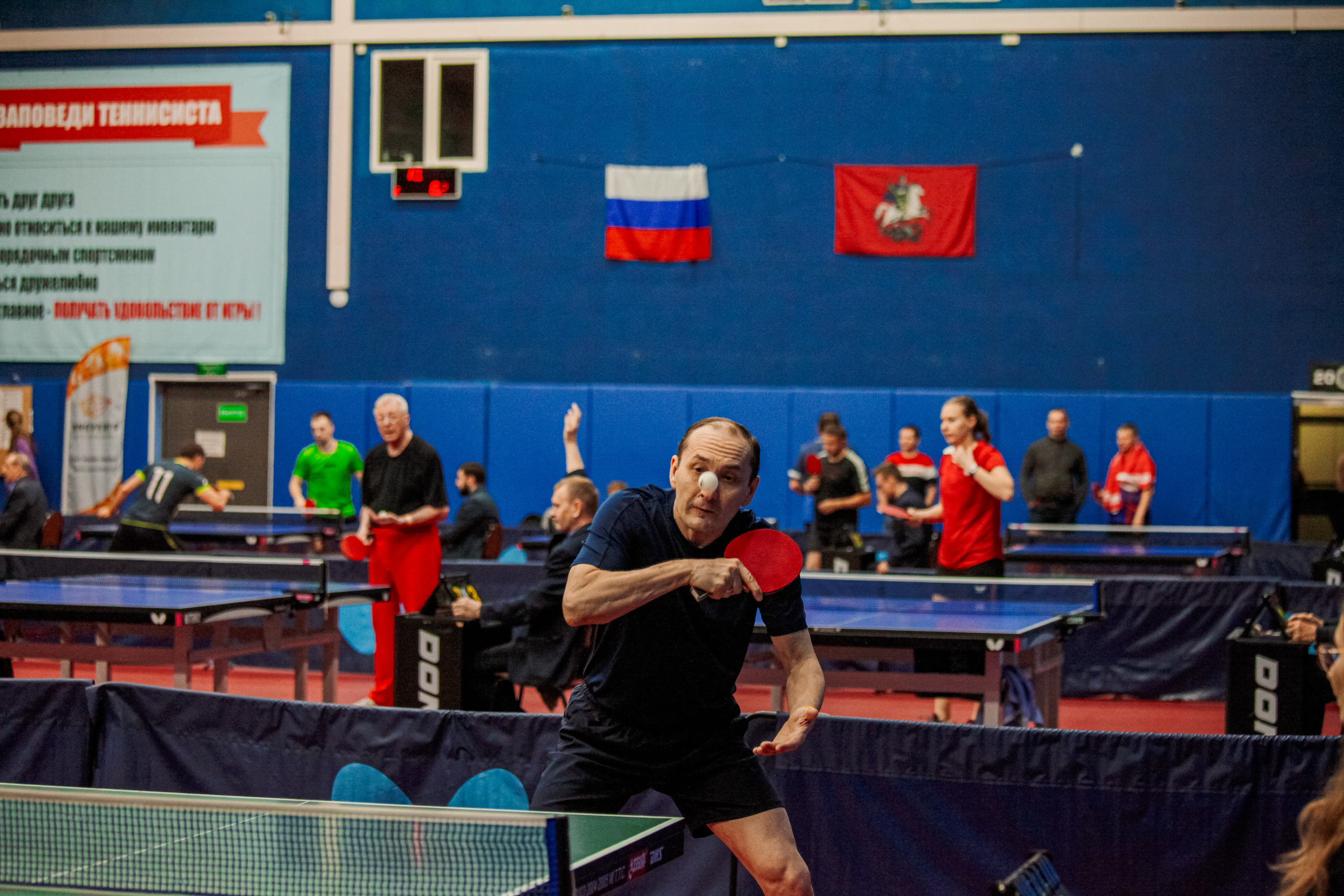 Чемпионат по настольному теннису. Репортажный, семейный, свадебный, портретный фотограф