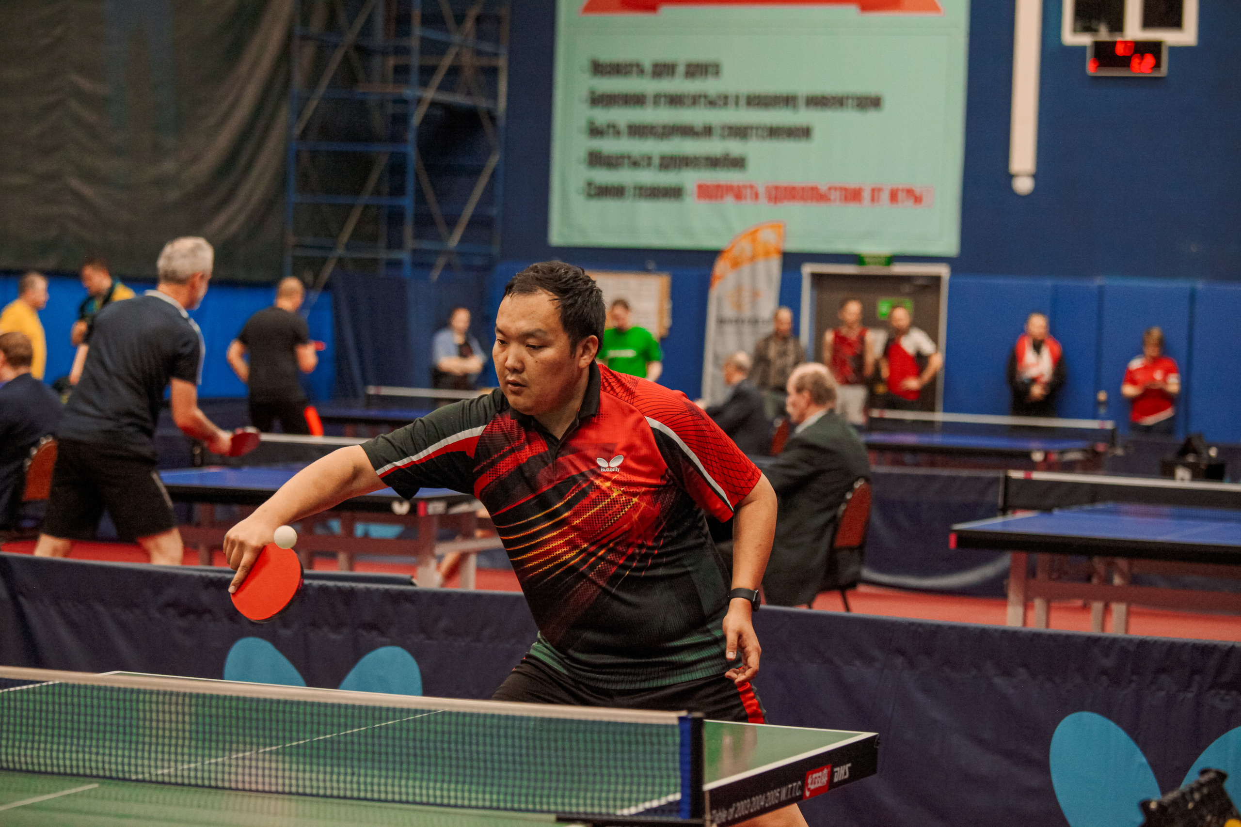 Чемпионат по настольному теннису. Репортажный, семейный, свадебный, портретный фотограф