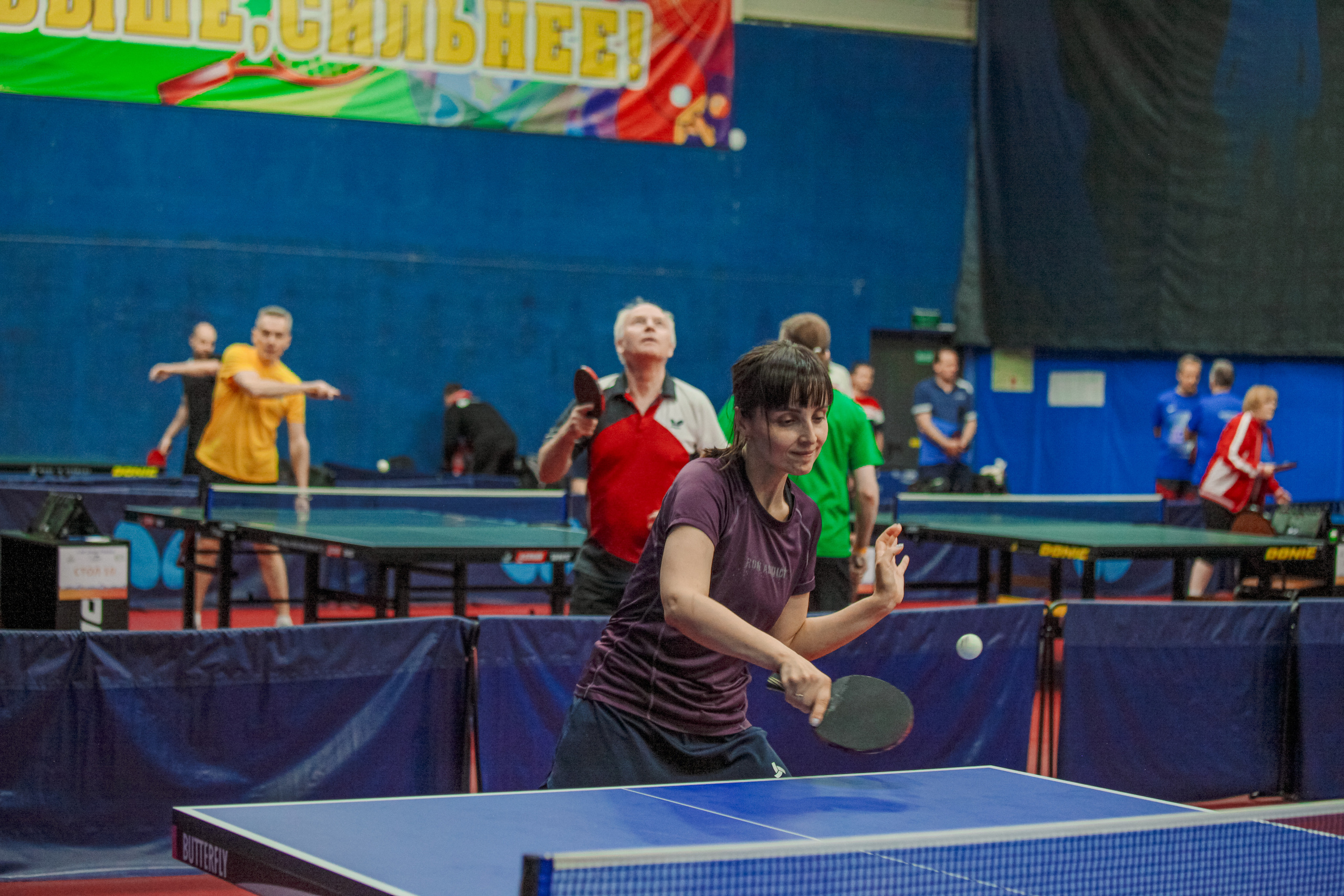 Чемпионат по настольному теннису. Репортажный, семейный, свадебный, портретный фотограф