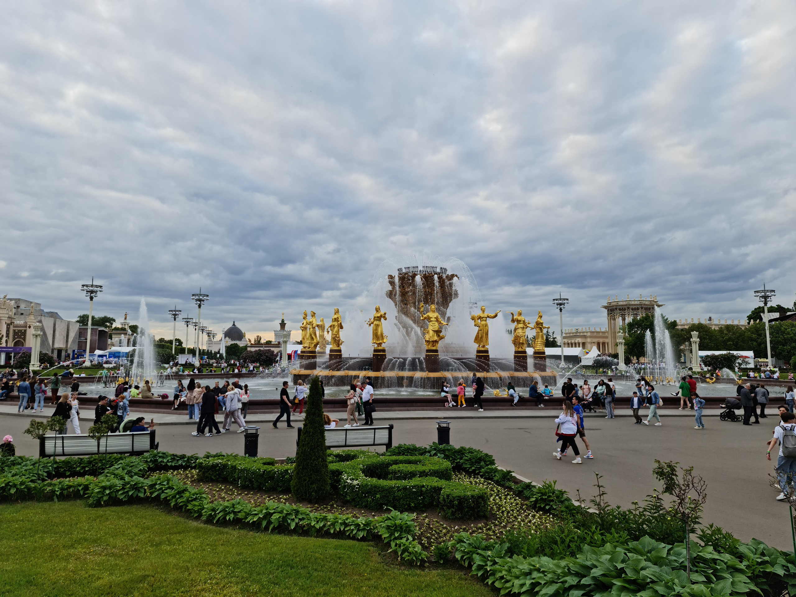 Парк ВДНХ 2023. Красота, эстетика Москвы.