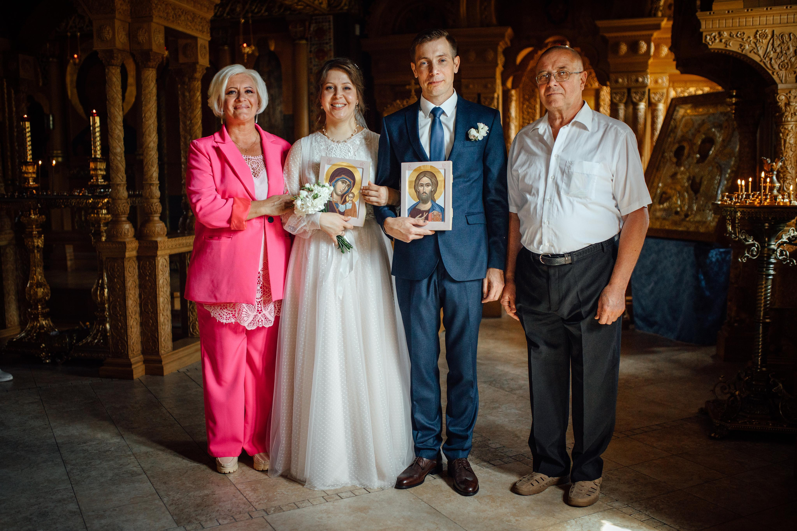 Венчание Сергея и Анны, храм Оптинских Старцев, 21.07.2023