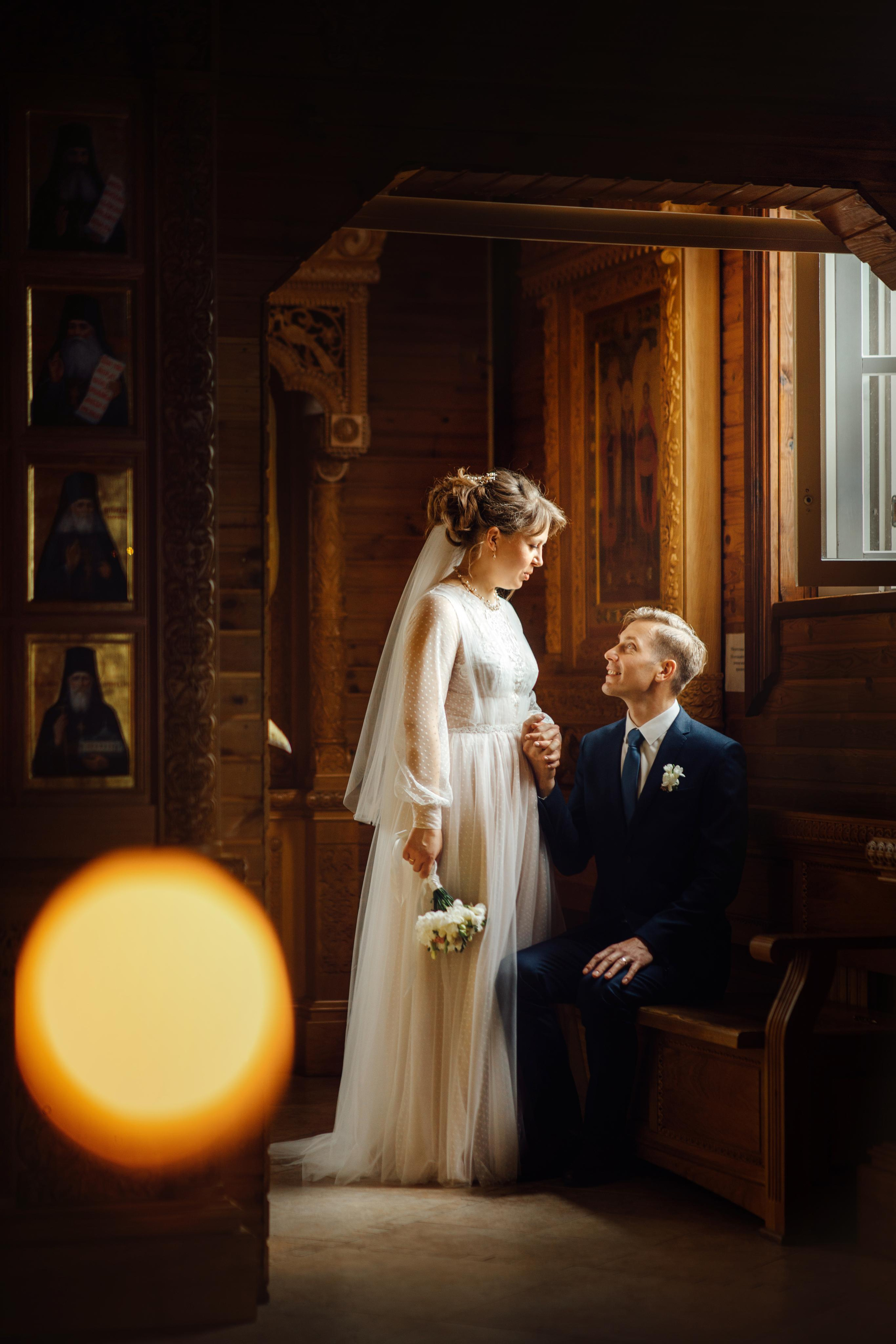 Венчание Сергея и Анны, храм Оптинских Старцев, 21.07.2023