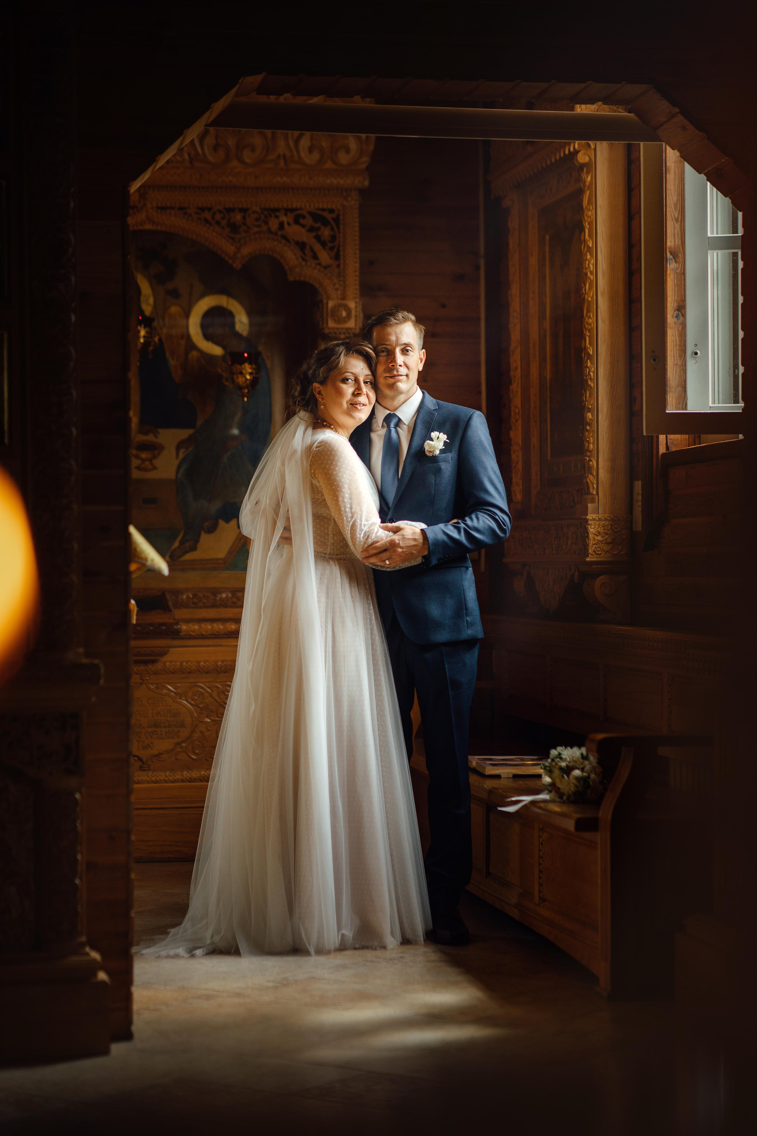 Венчание Сергея и Анны, храм Оптинских Старцев, 21.07.2023