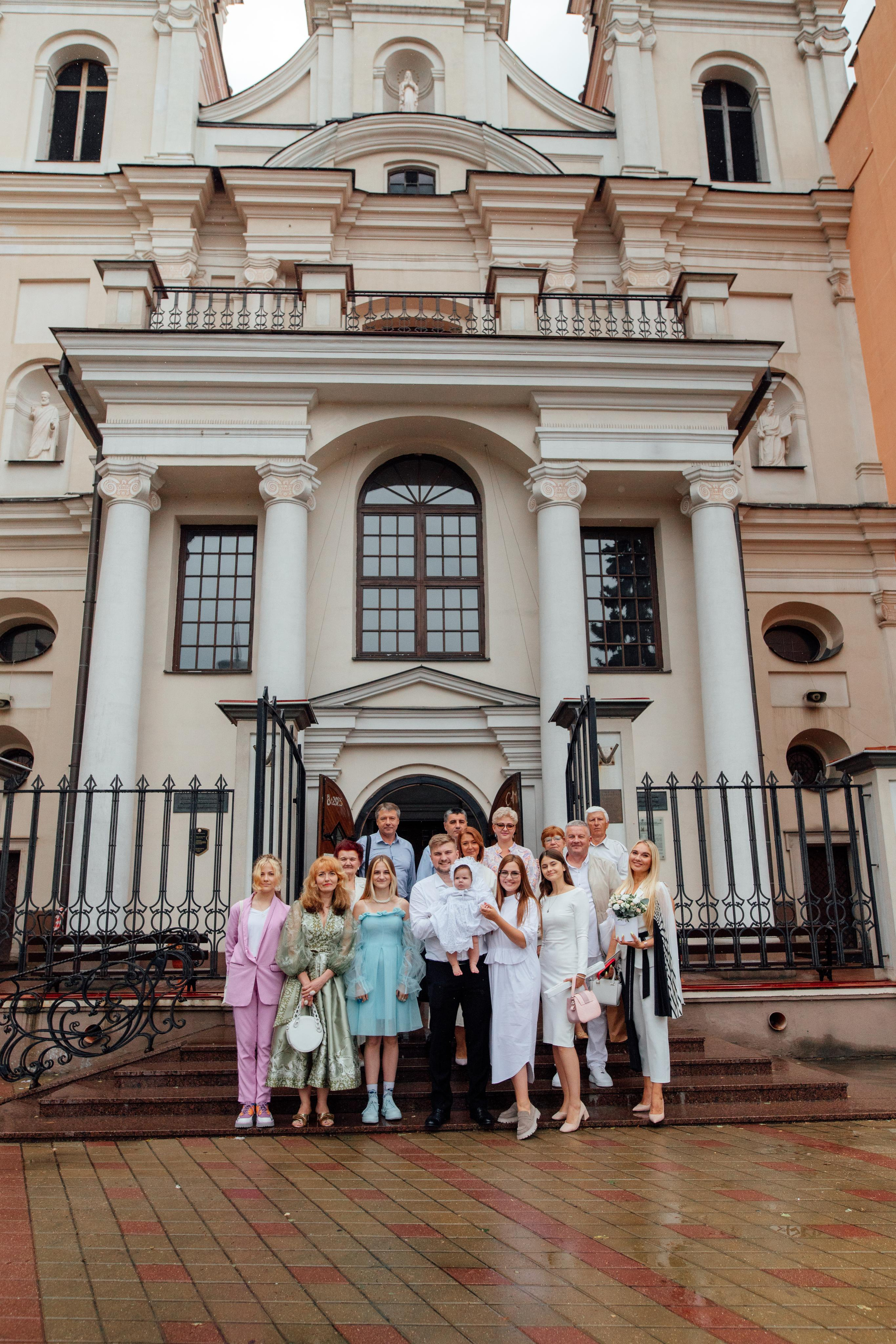 Таинство крещения Софии, 22.07.2023, Архікафедральны касцёл Панны Марыі