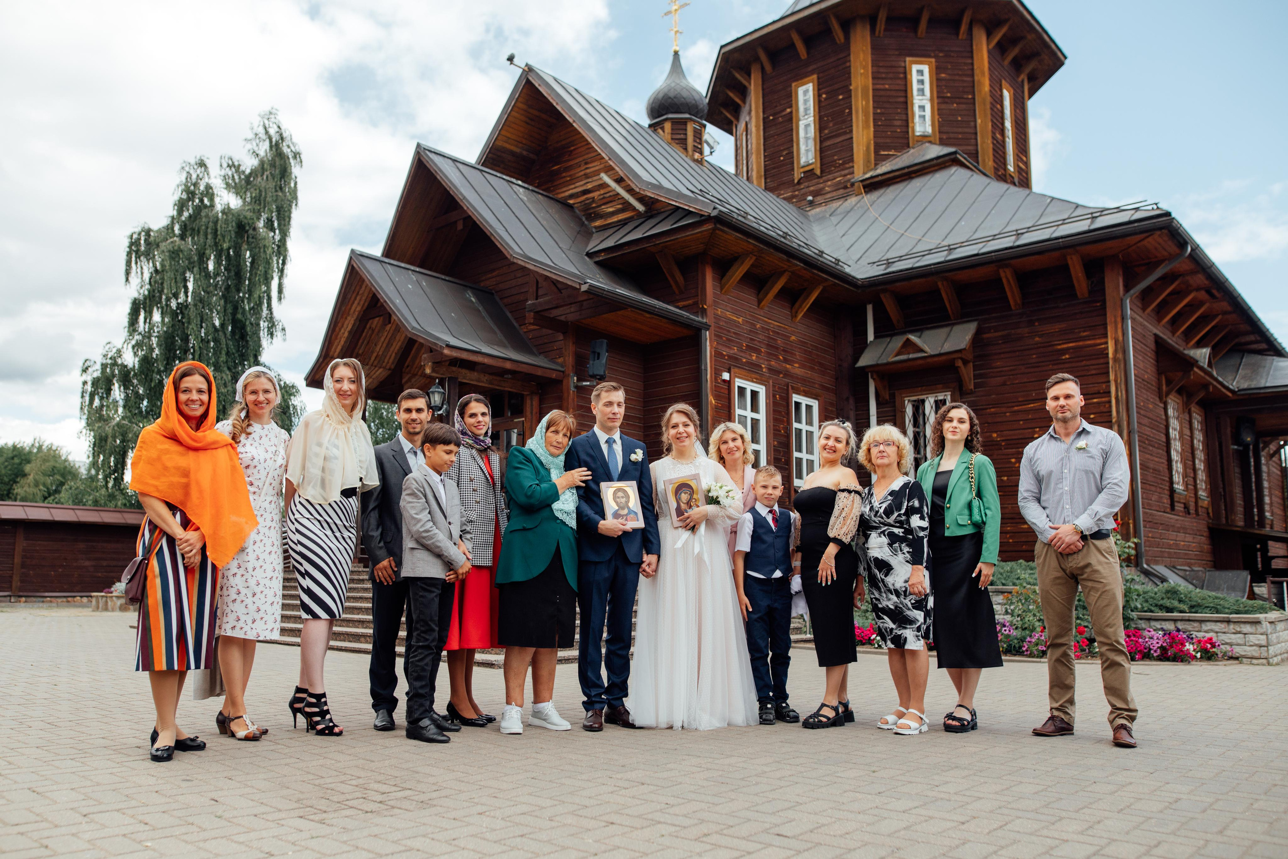 Венчание Сергея и Анны, храм Оптинских Старцев, 21.07.2023