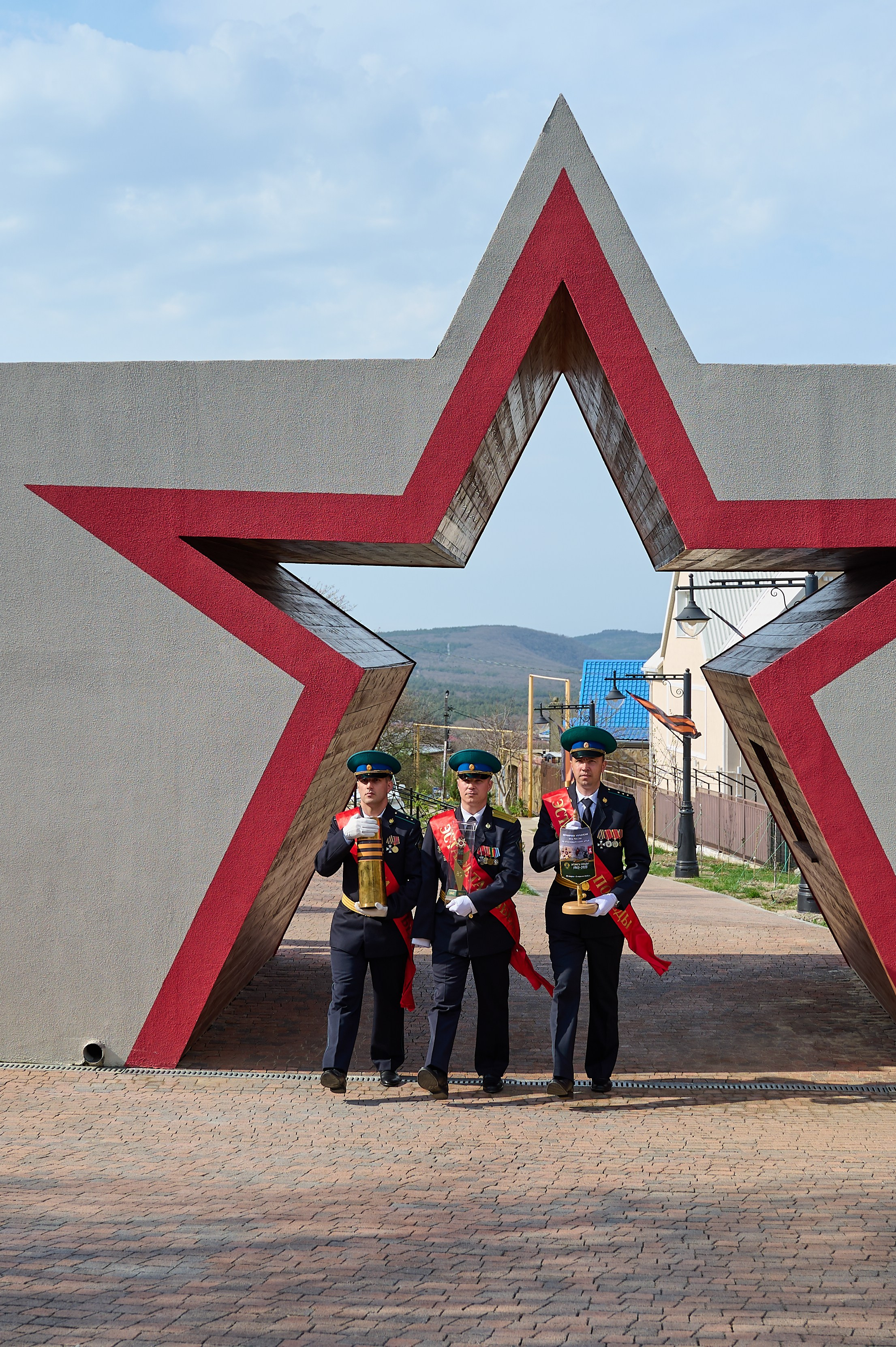 Эстафета Победа. Жизнь курорта Кабардинка в фотографиях
