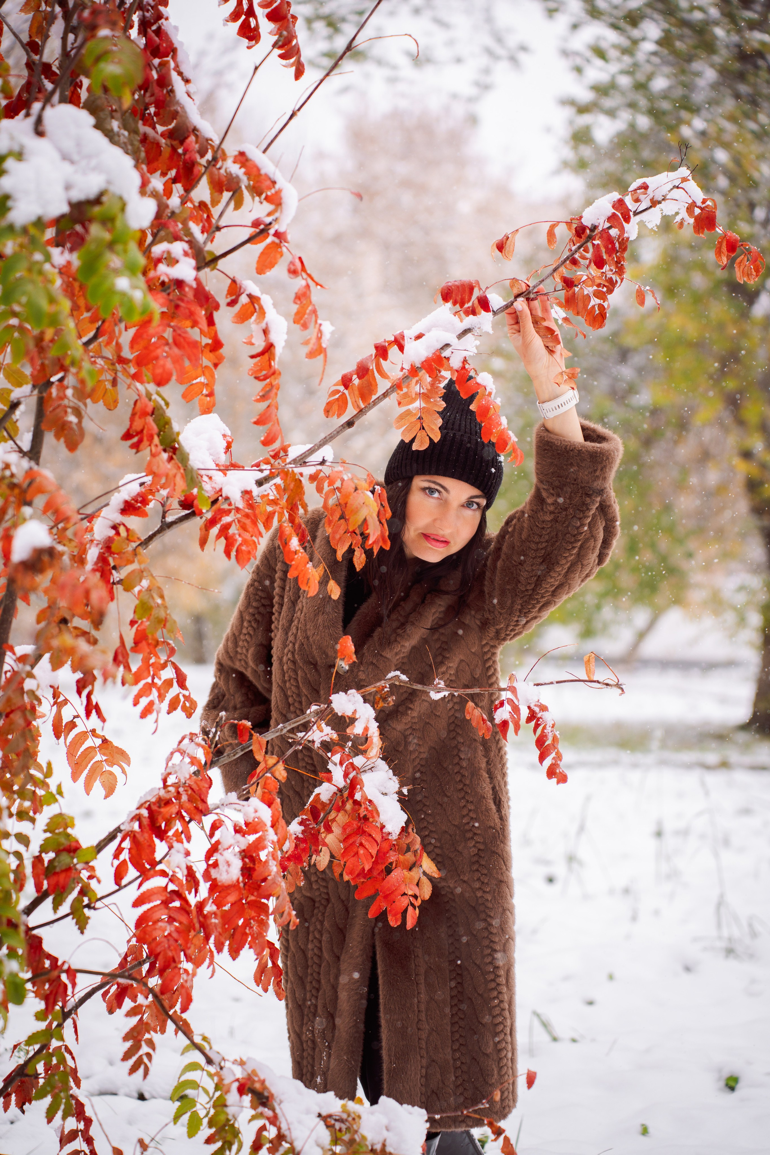 Снежные истории с ноября. Фотограф Кемерово Анна Князева