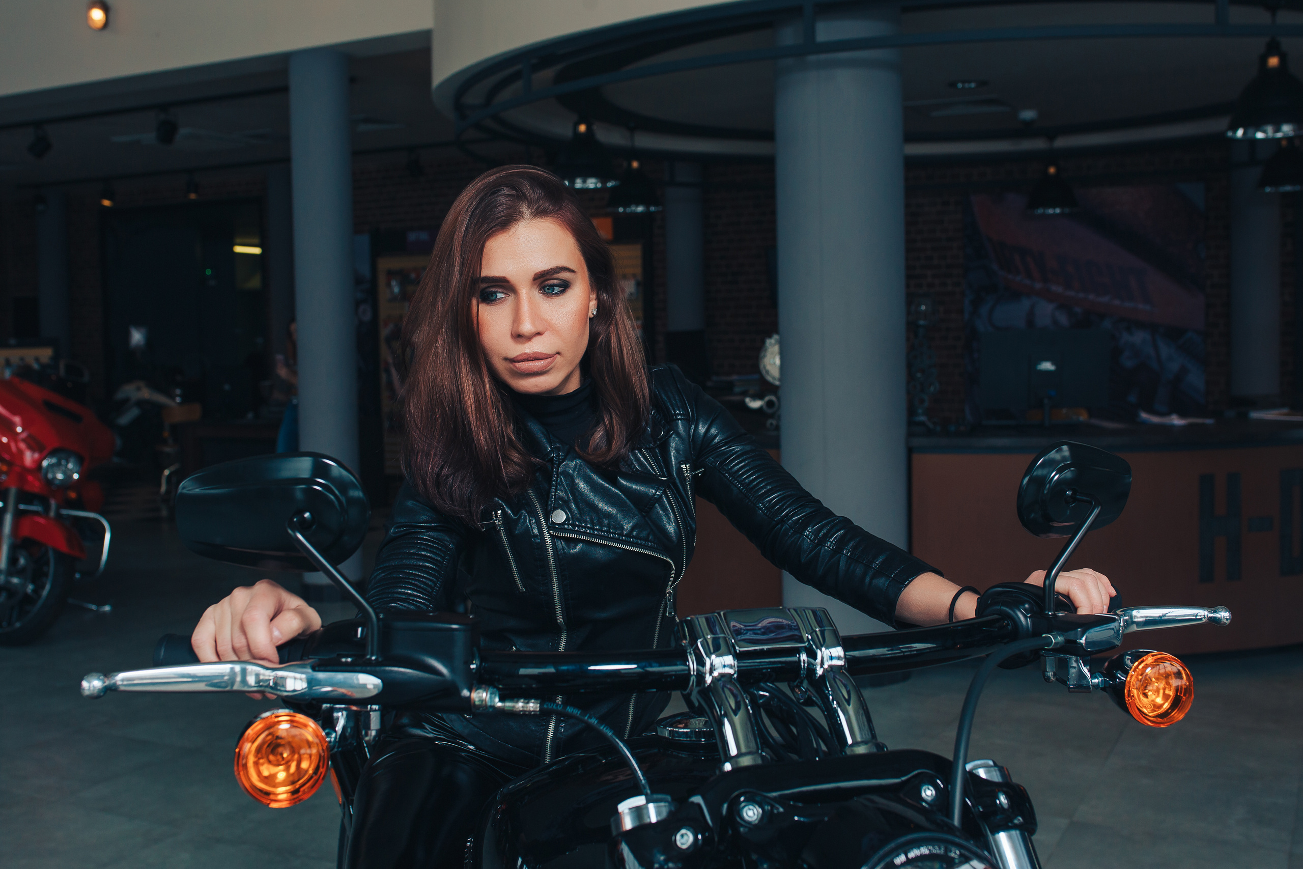 Фотосессия в стиле Harley Davidson. Фотограф Валерий Савиовский