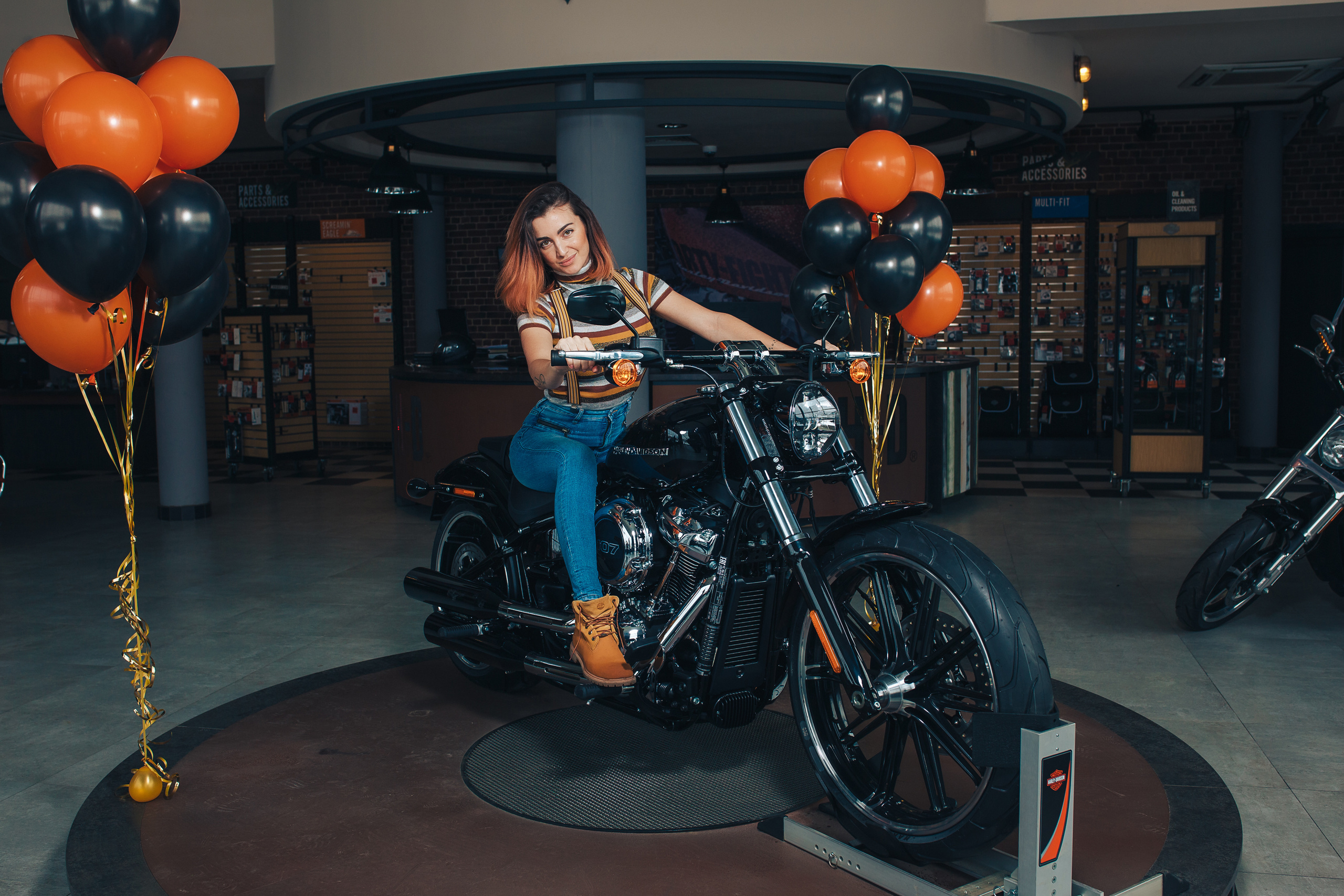Фотосессия в стиле Harley Davidson. Фотограф Валерий Савиовский