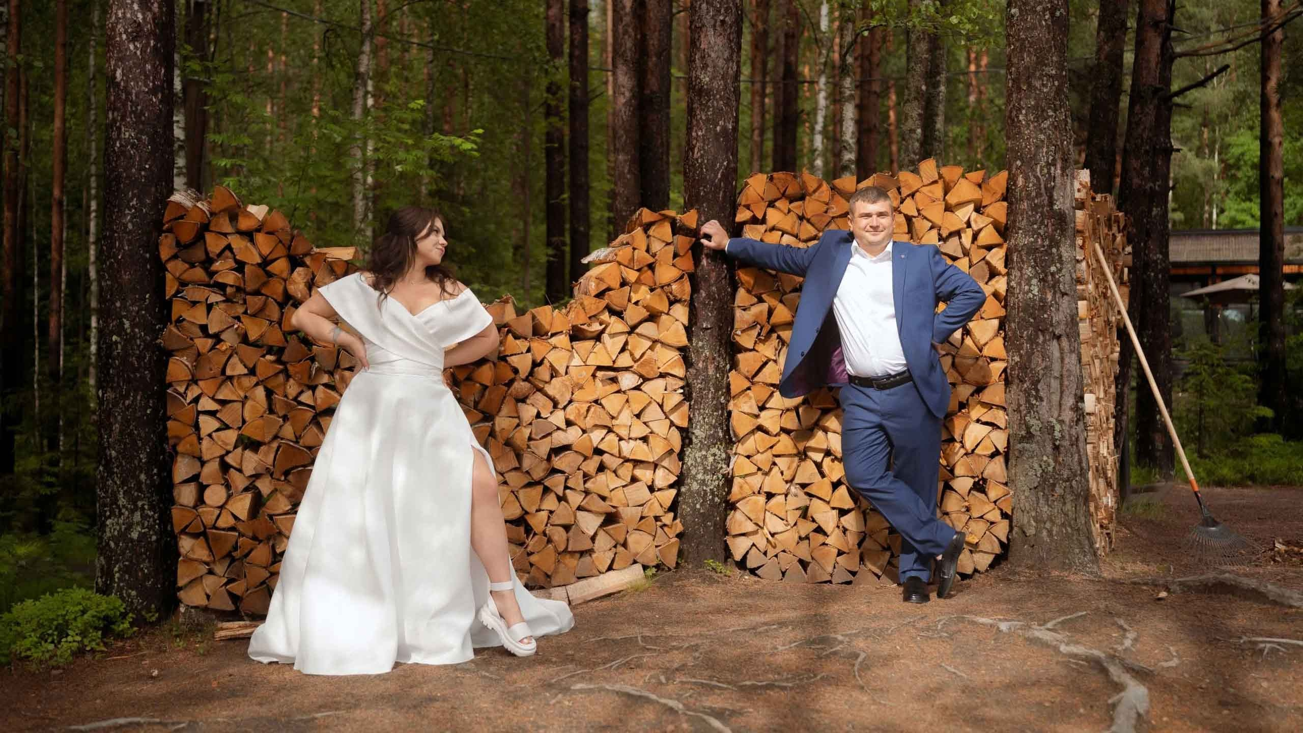 Мария и Михаил — прогулка у озера и церемония. Свадебный фотограф Дмитрий Родионов — Санкт-Петербург и Ленинградская область