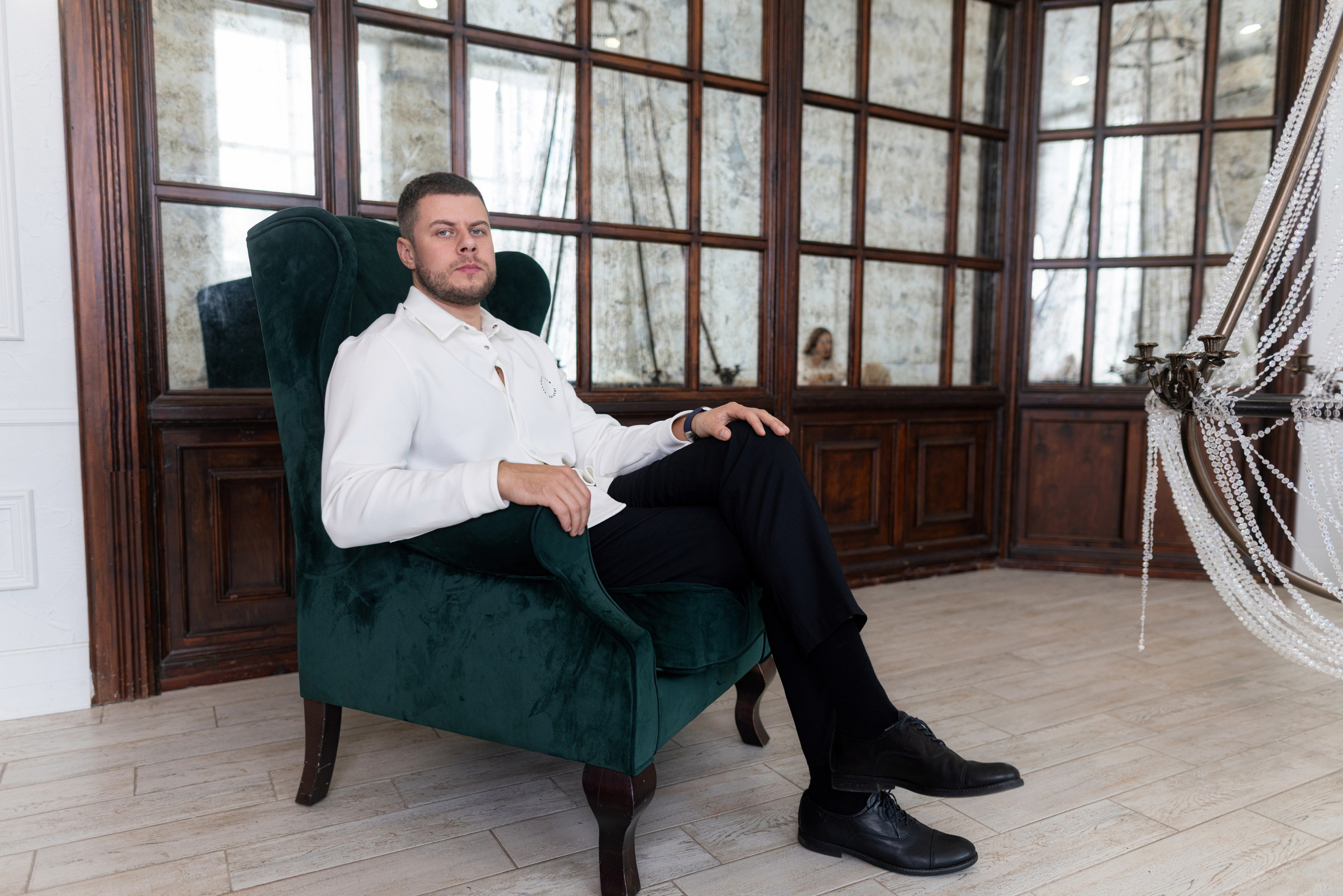 Семейная съемка для Яны и Дани в интерьере. Дмитрий Шульгин, портретный фотограф в Воронеже