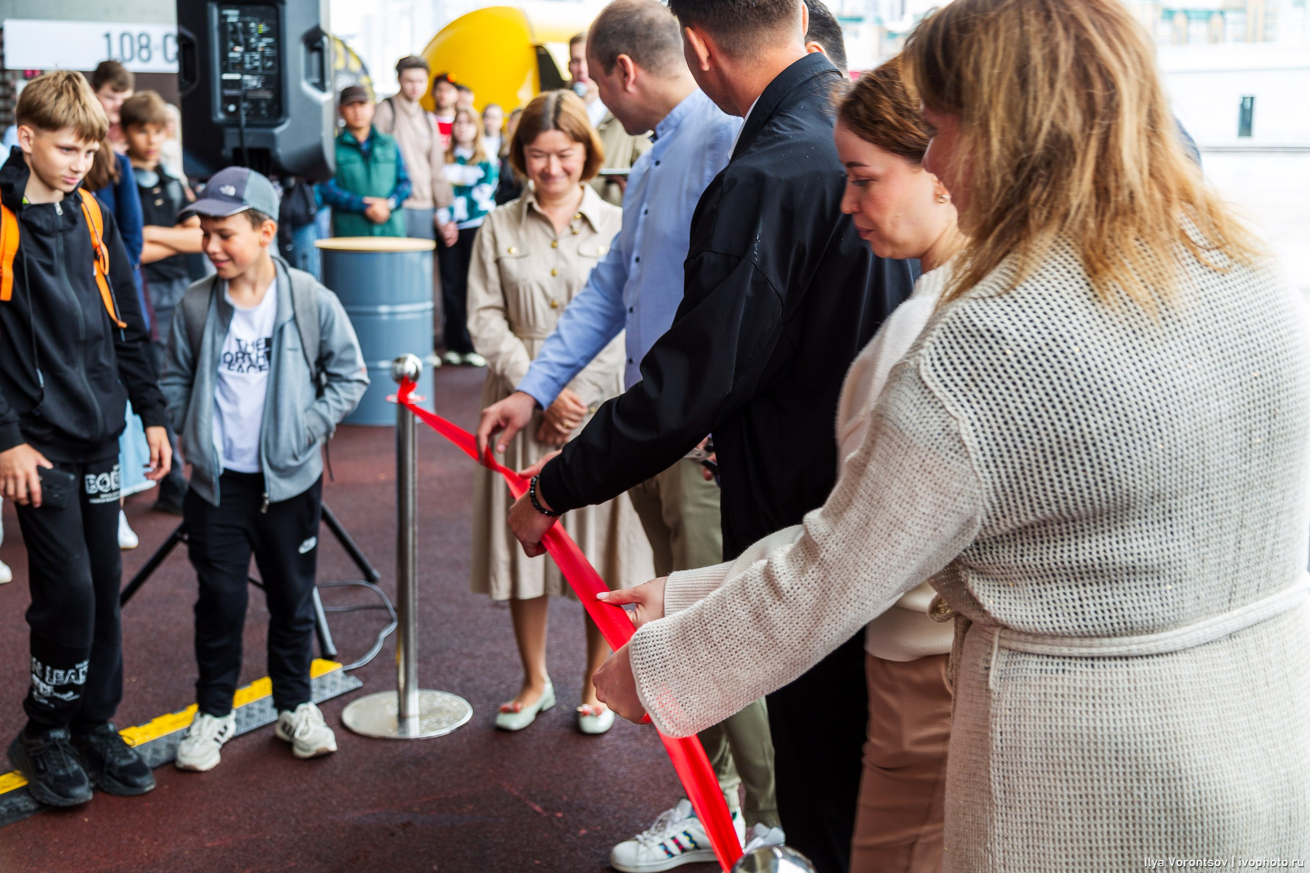 Открытие уличной площадки для полетов «Точка Взлета» в «Академии Дронов» Ак Барс Арена. Фотограф в Казани Воронцов Илья
