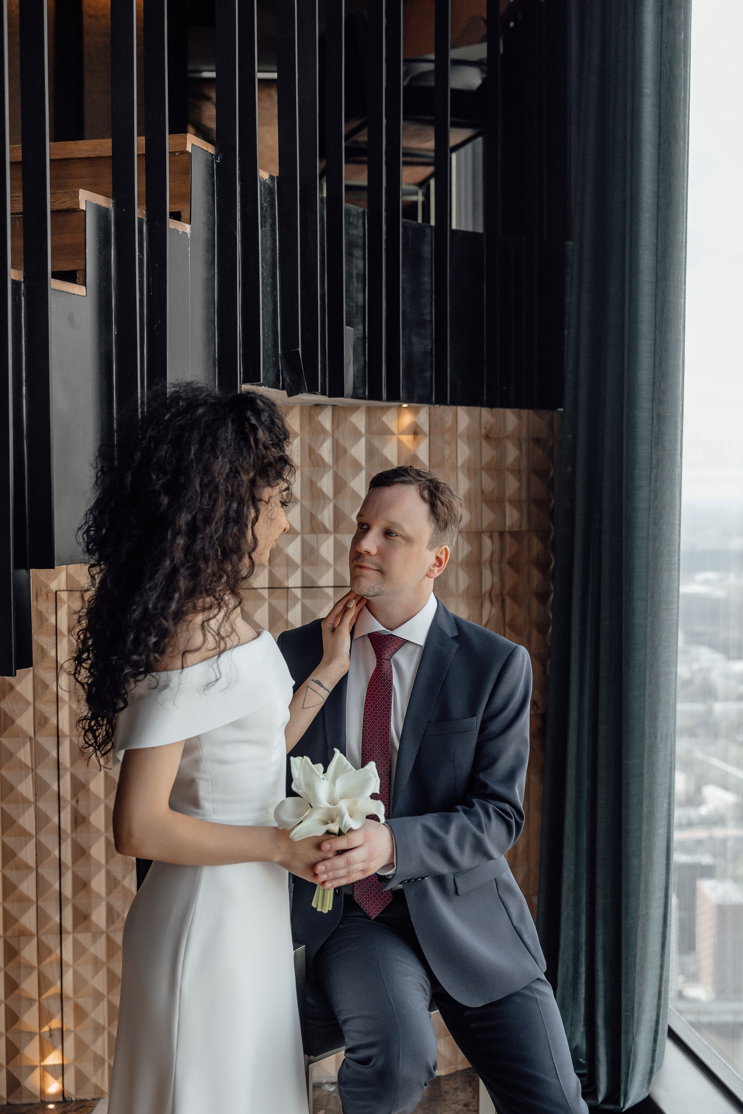 ресторан Birds башня Око свадьба