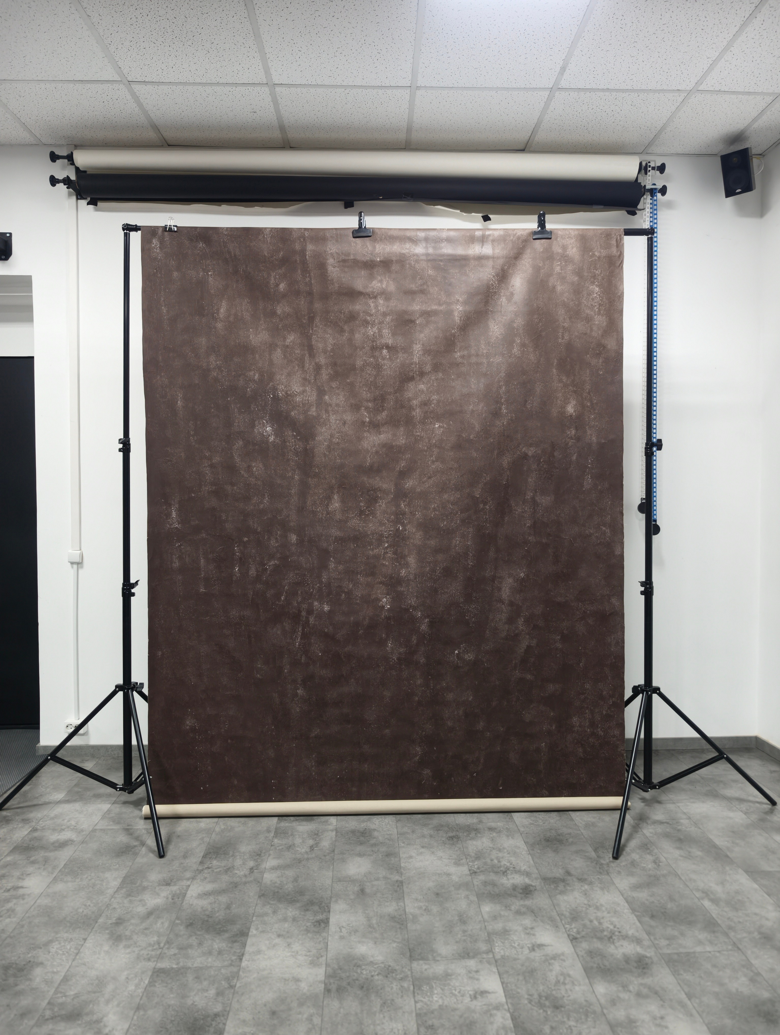 Фотофон коричневый на холсте Gravitybackdrop 200×300 см в аренду СПб