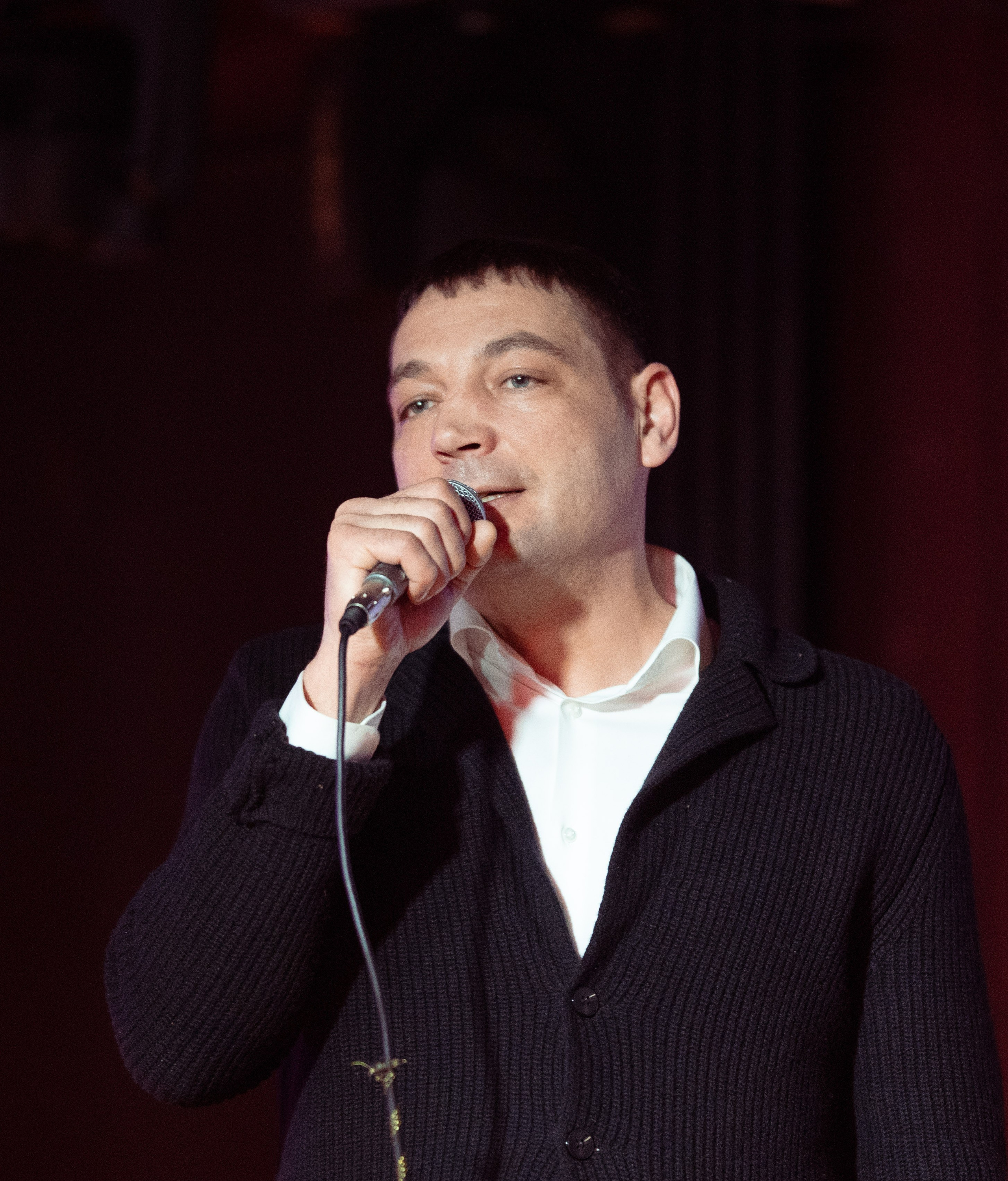 Репортажные фотографии творческого вечера Такие дела, Панда