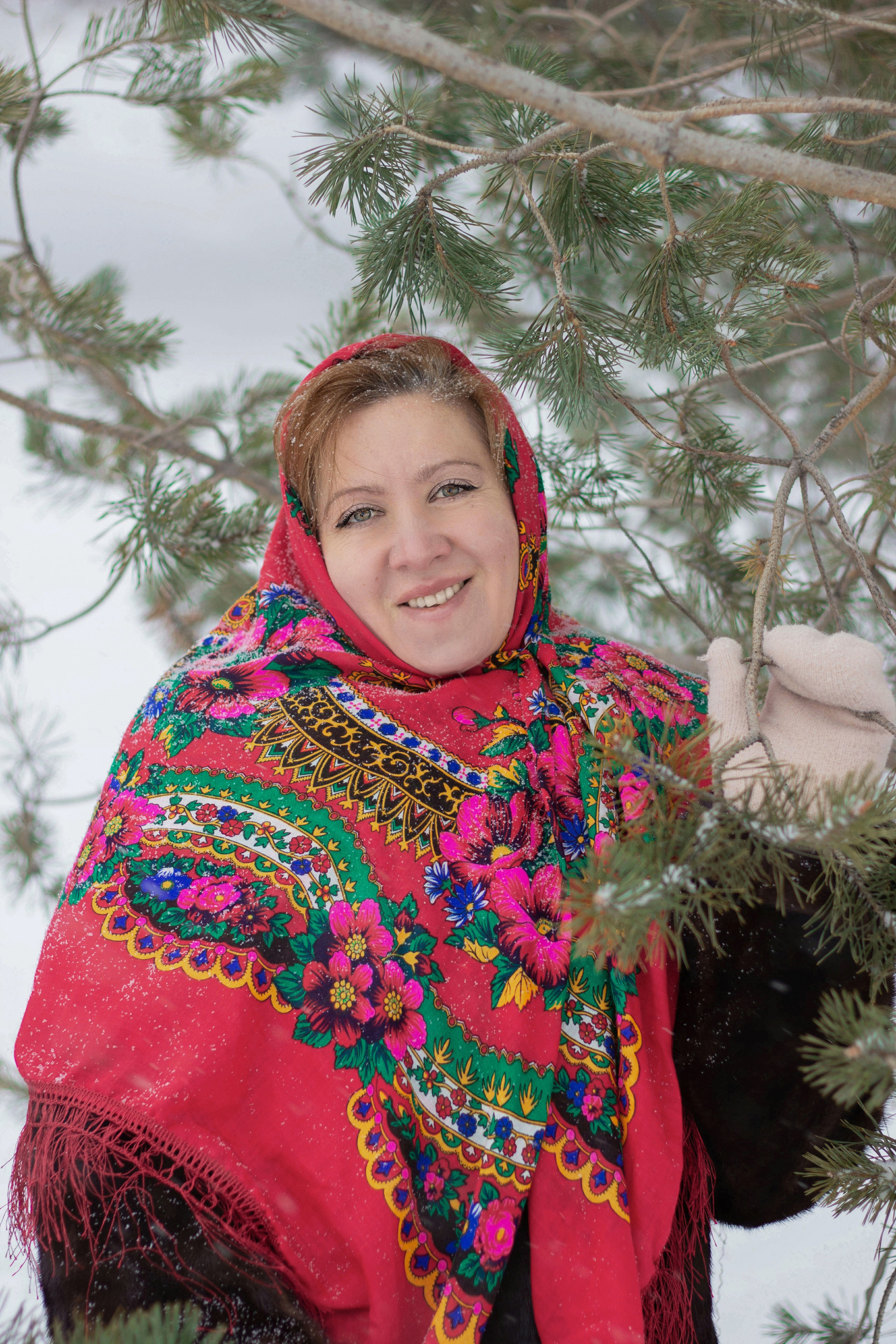 Съемка в стиле Russian girl. Детский и семейный фотограф в Уфе Зинаида Вольштейн