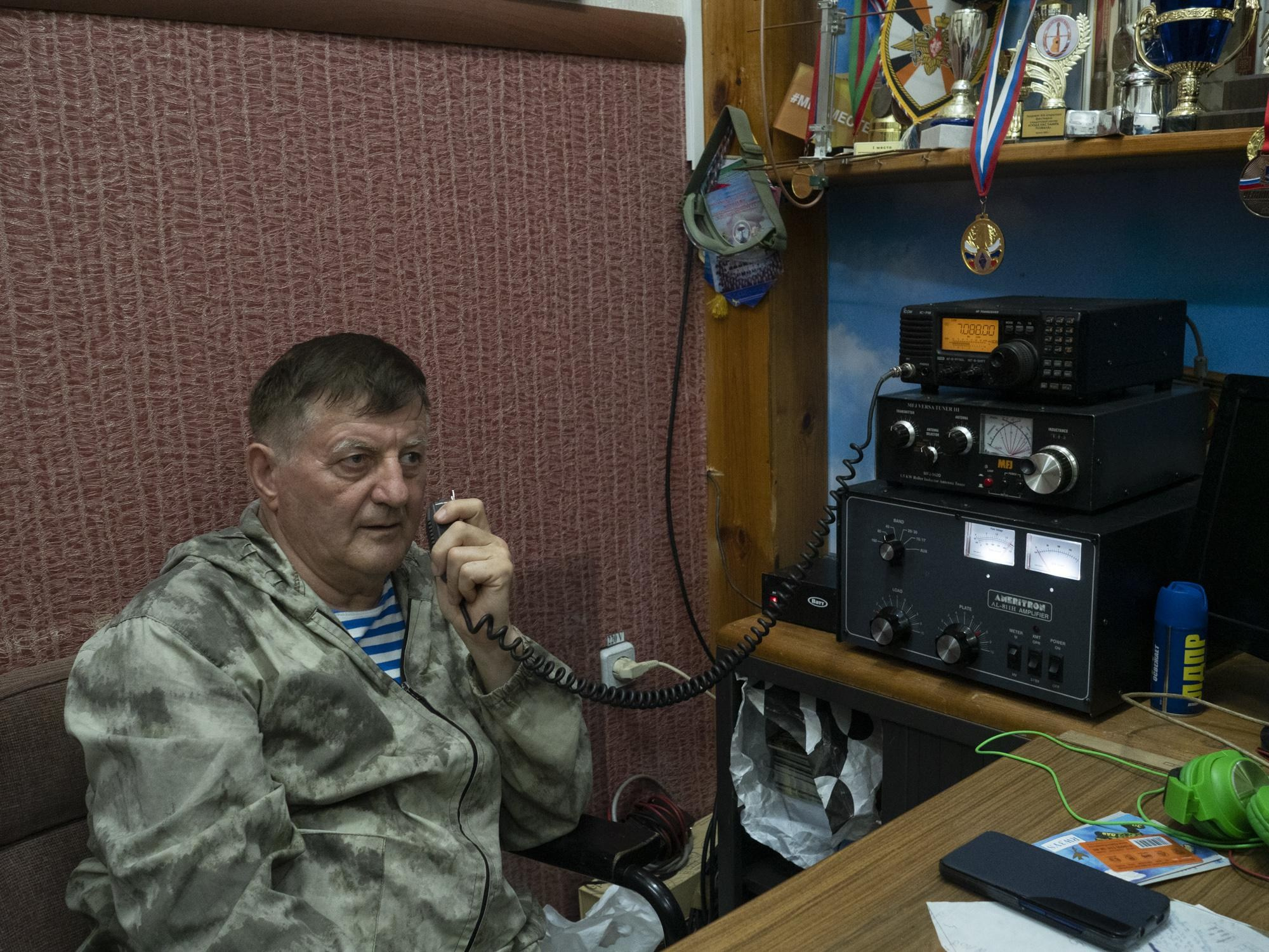 June 16, 2021, Sergei Sizov, a retired Lieutenant Colonel of the Airborne Forces and head of the military sports club "Patriot," was the first person in Novozybkov to record an increase in background radiation after the Chernobyl disaster.