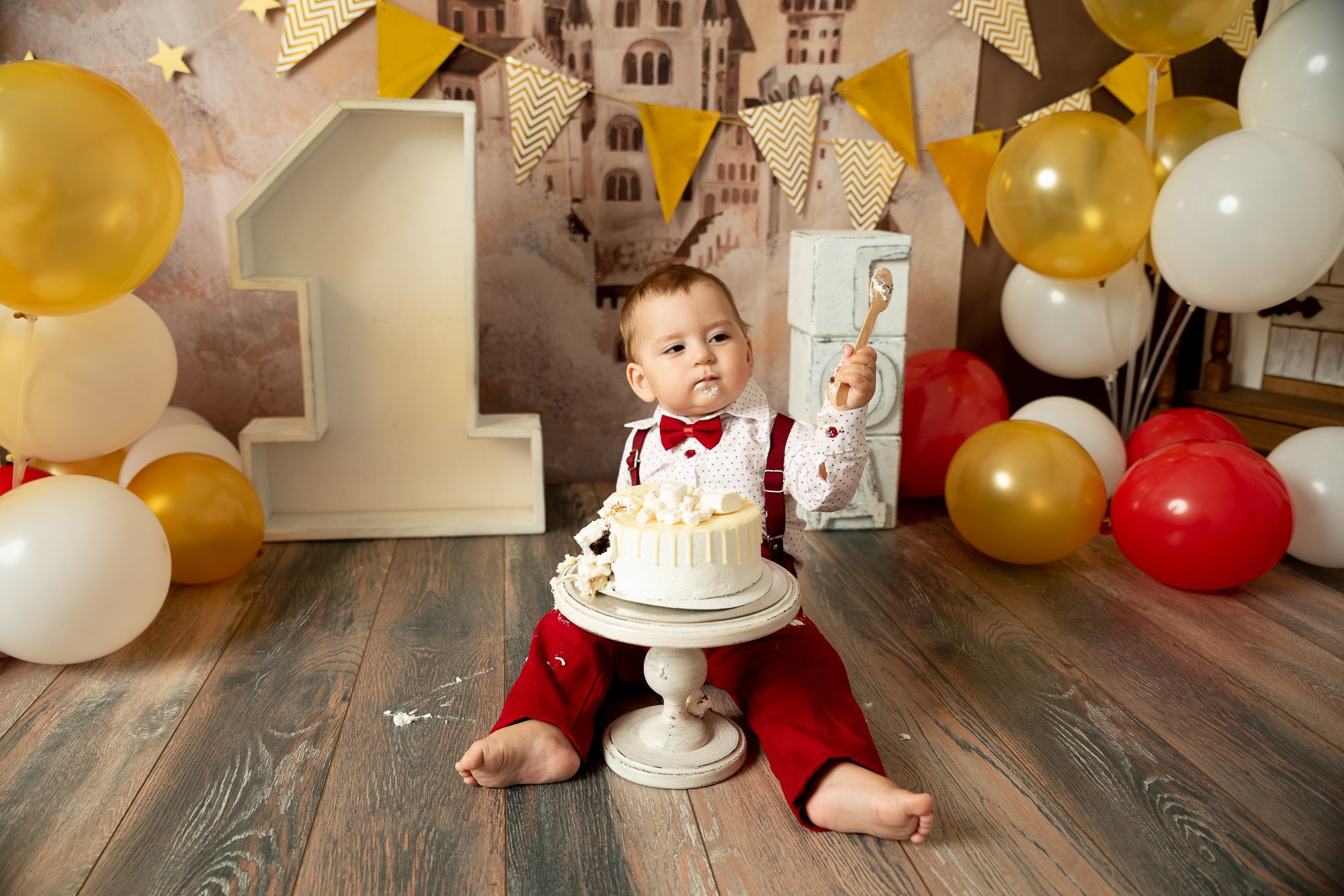 Годовасие ВСЕ ВКЛЮЧЕНО малыш Михаил. Фотограф новорожденных в Нижневартовске Лара Курдюкова