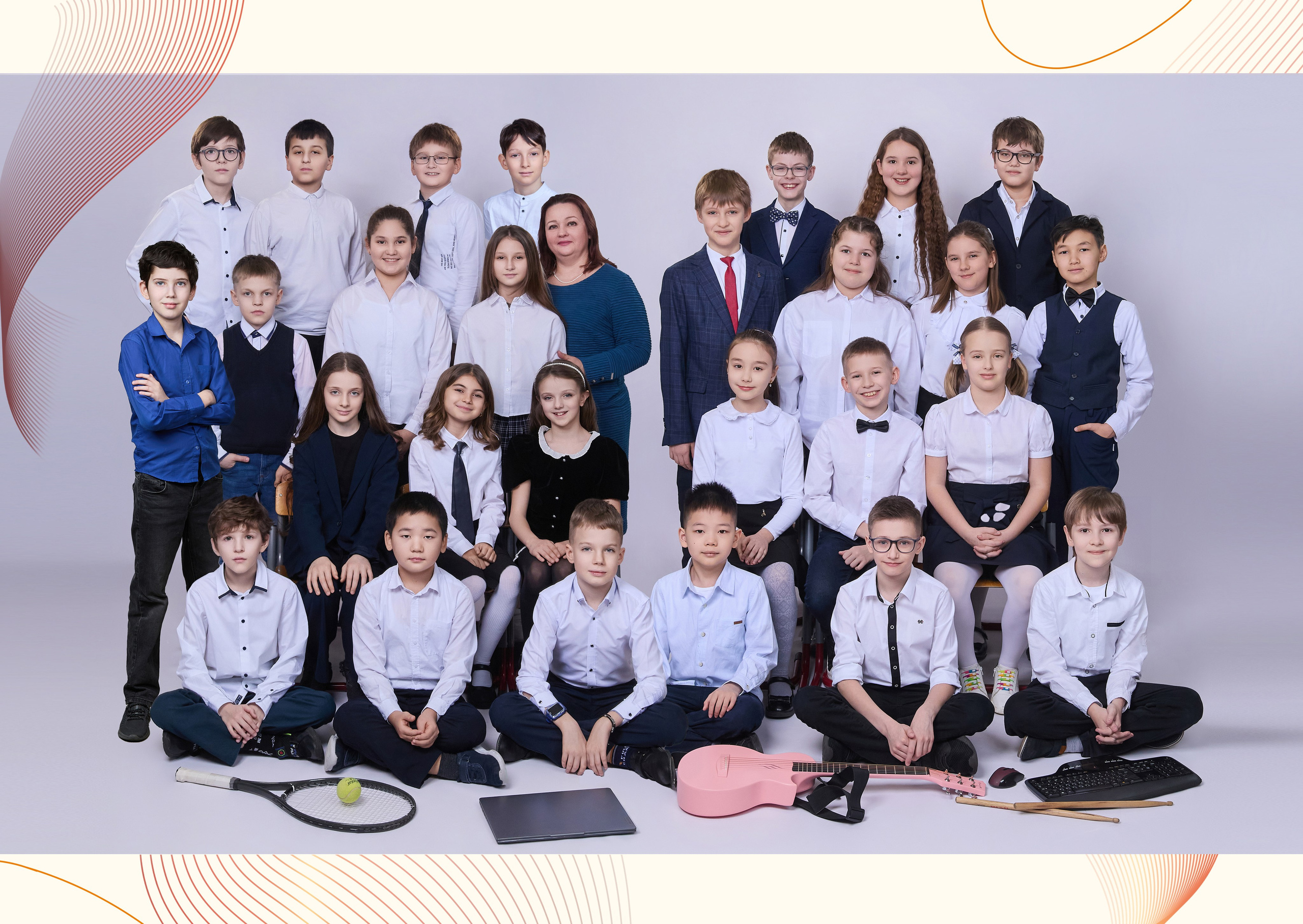 Выпускной фотоальбом «Движ» для 1–4 классов — «Миллион Портретов»