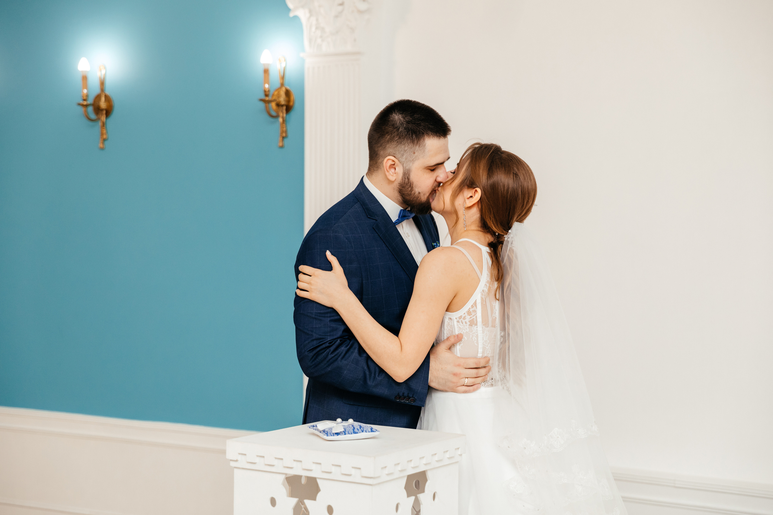 Душевная свадьба в дождливый апрельский день. Свадебный и семейный фотограф в Москве Анастасия Карасева