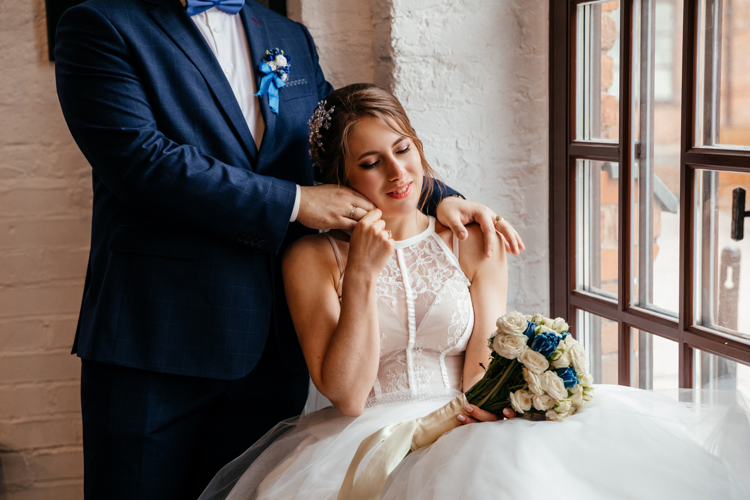 Душевная свадьба в дождливый апрельский день. Свадебный и семейный фотограф в Москве Анастасия Карасева