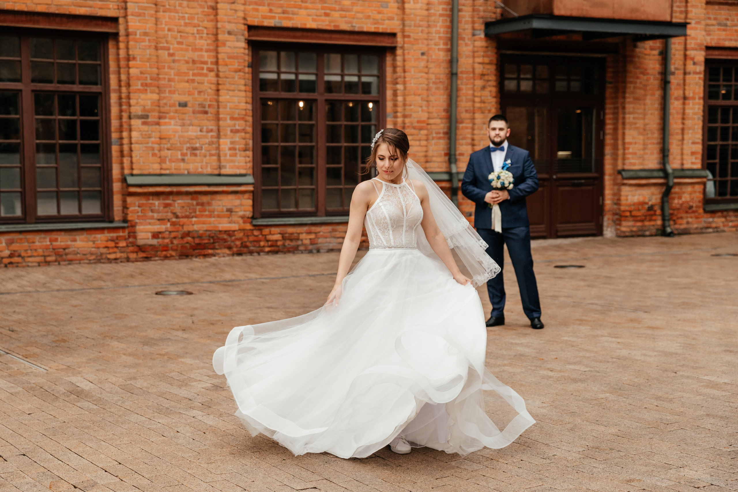 Душевная свадьба в дождливый апрельский день. Свадебный и семейный фотограф в Москве Анастасия Карасева