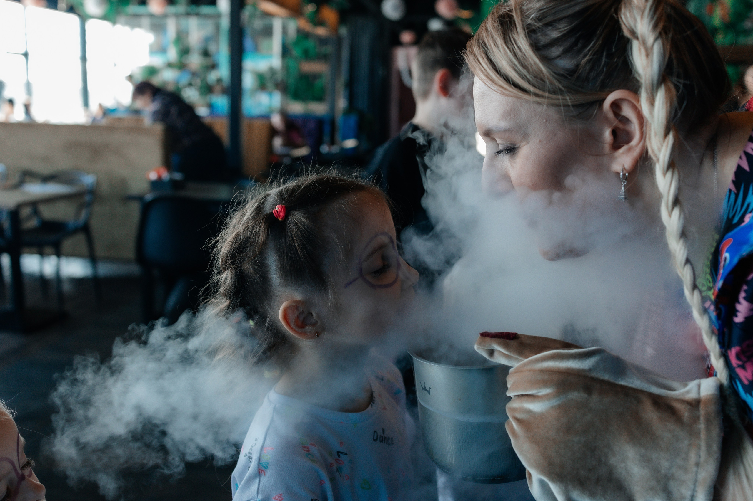 Шоу с жидким азотом. Семейный и детский фотограф в Славгороде Анастасия Винс