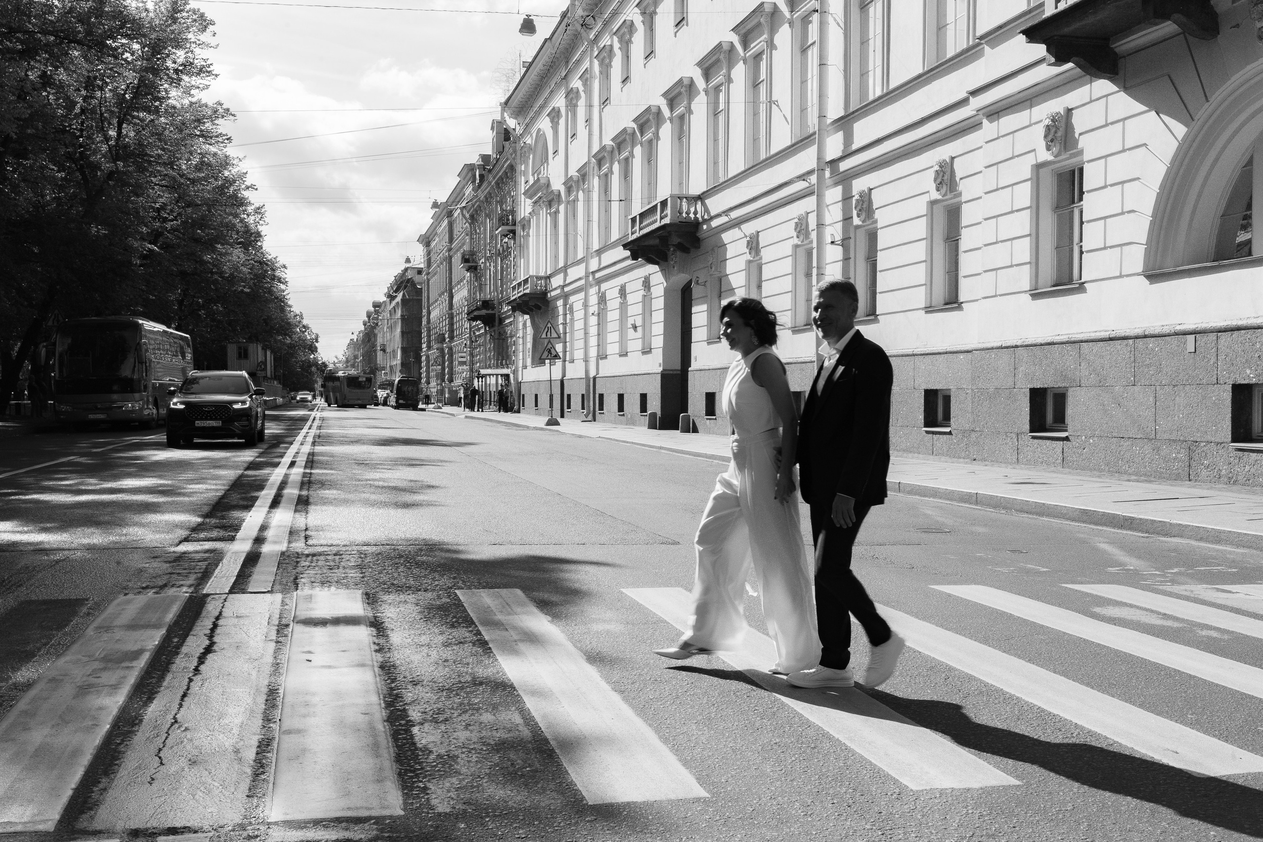 Свадьба Ольги и Дениса — церемония на Фурштатской и прогулка у Исаакия. Свадебный фотограф Дмитрий Родионов — Санкт-Петербург и Ленинградская область