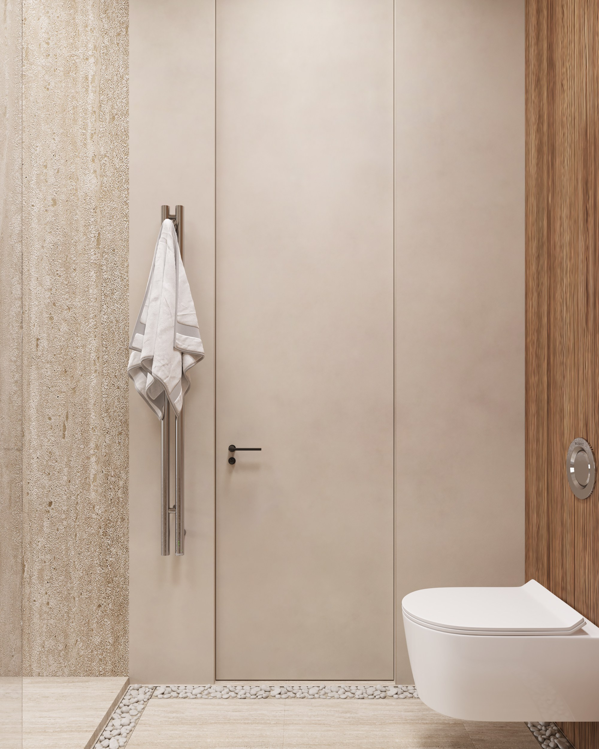 Woody Nature. Дизайн интерьера | 3D визуализация | Миланская Марина