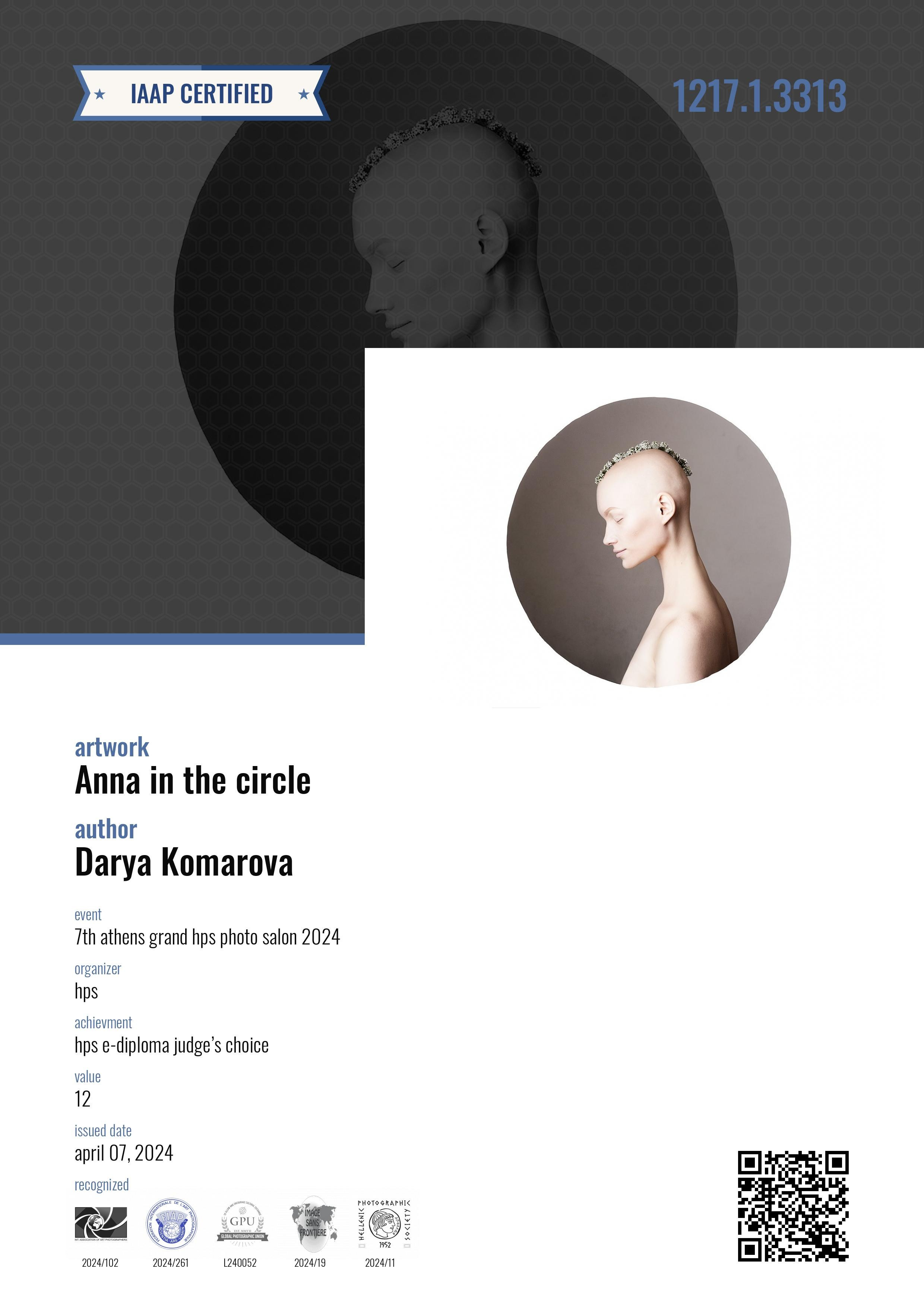 Достижения. Фотограф в Екатеринбурге Дарья Комарова