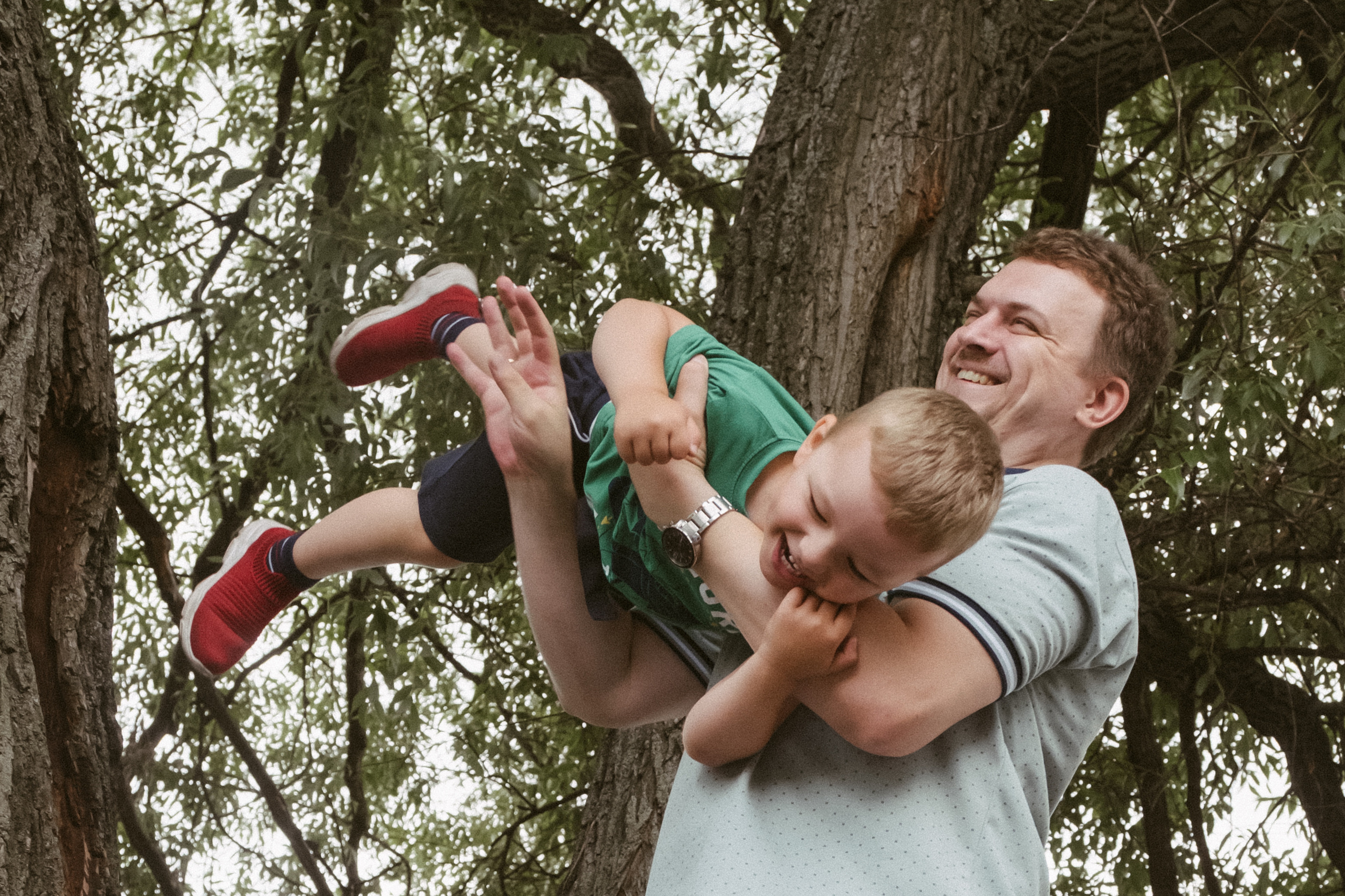 Прогулка в парке — Юля, Стас и Максим. Семейный и детский фотограф в Москве Светлана Потемкина